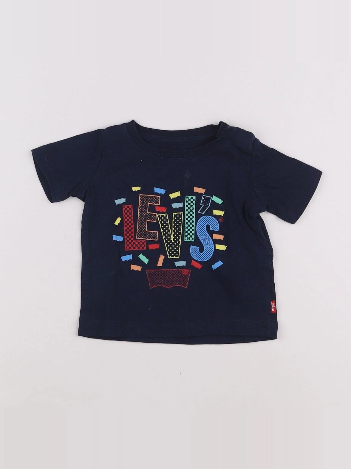 Levi's - tee-shirt bleu - 6 mois