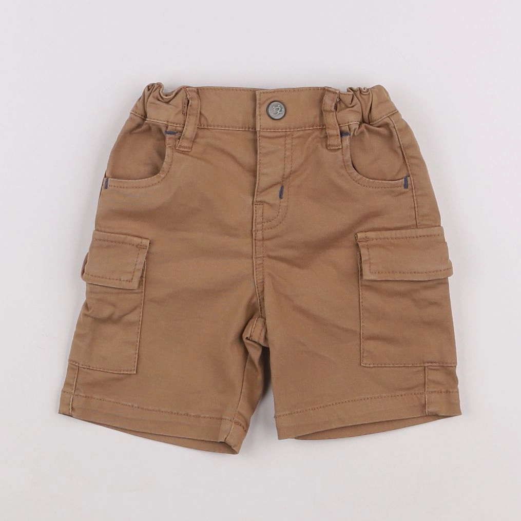 Noukie's - short marron - 9 mois