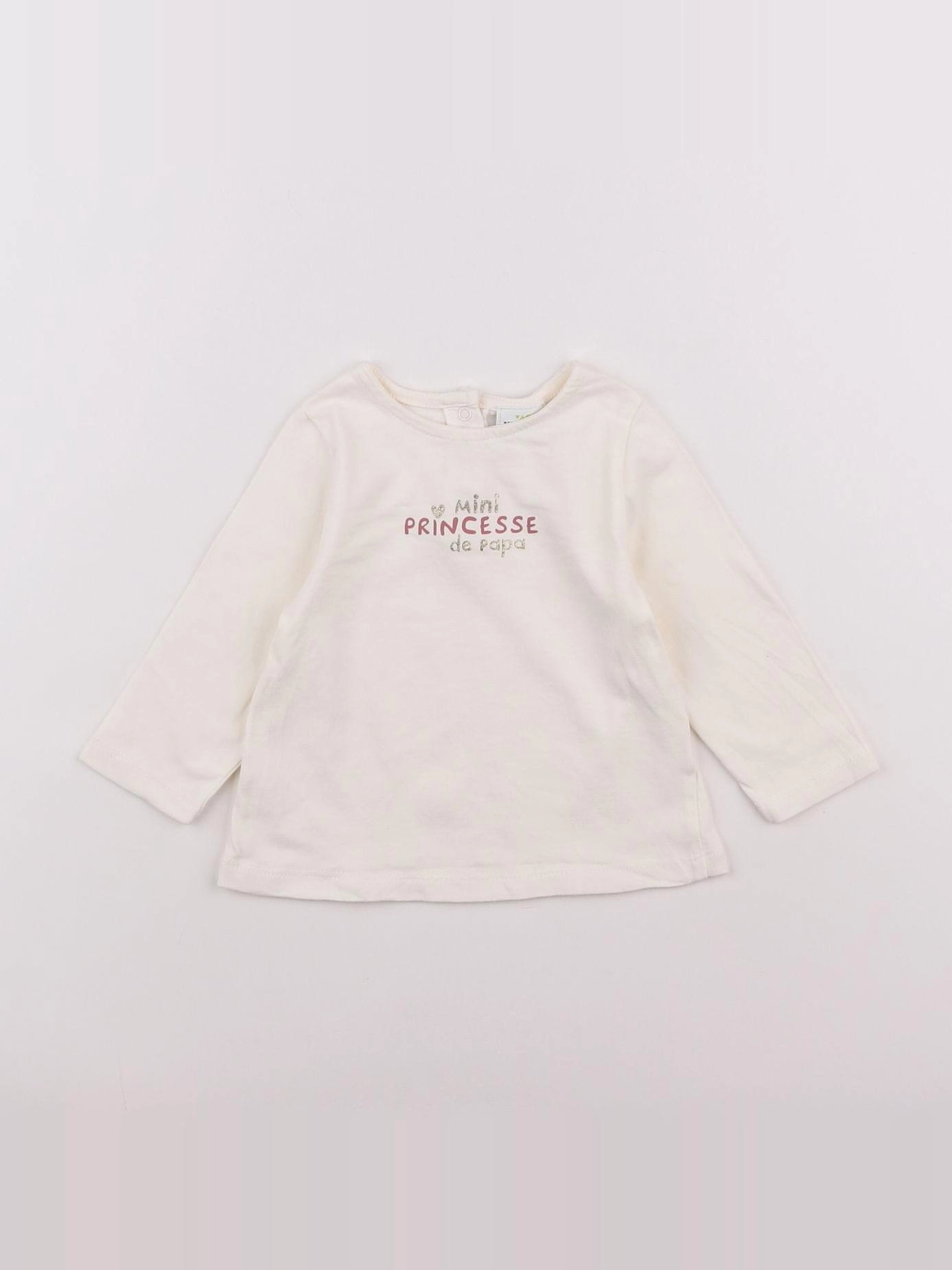Tape à l'oeil - tee-shirt beige - 6 mois