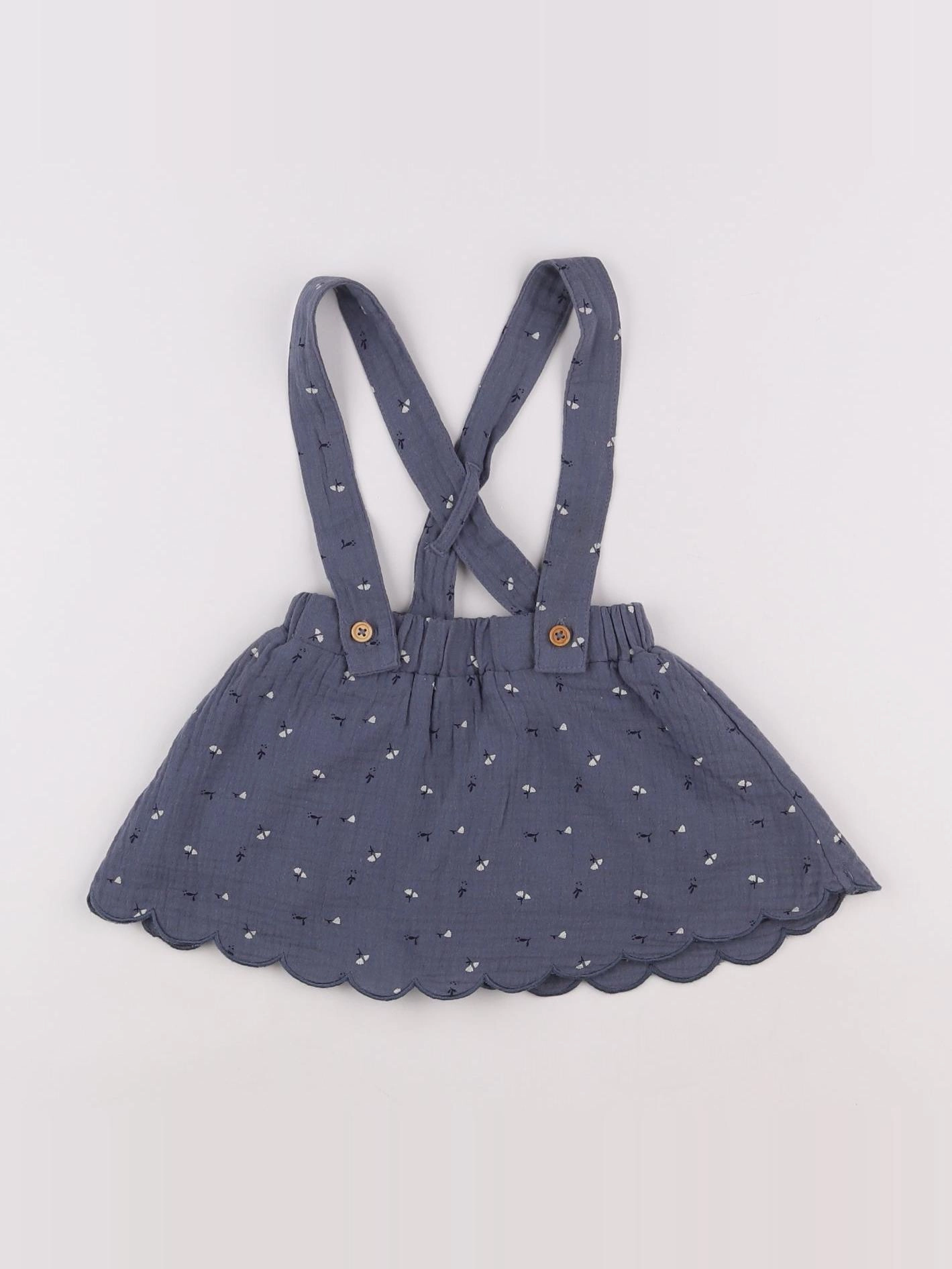 Eden & Victor - jupe bleu - 6 mois