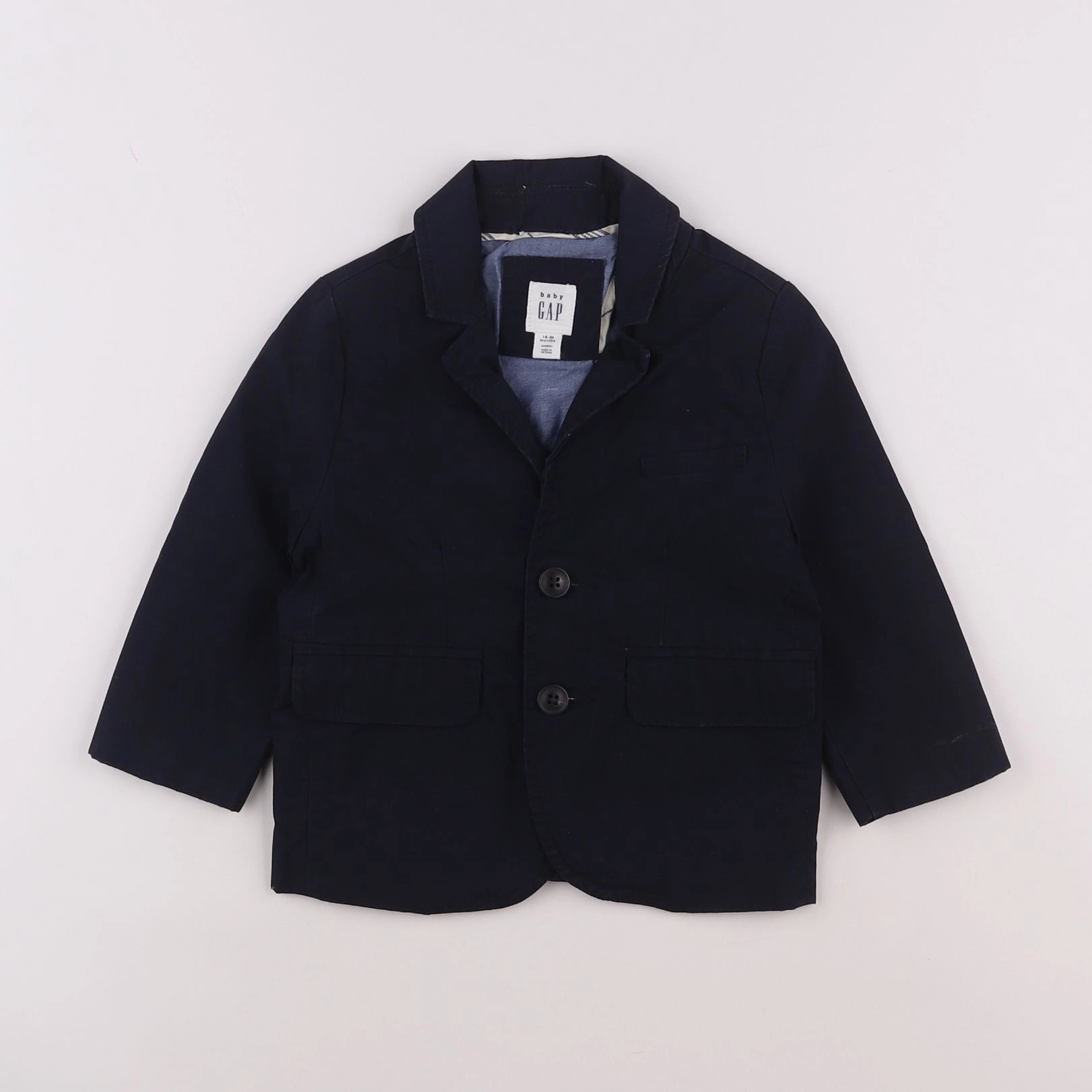 GAP - veste bleu - 18 mois à 2 ans