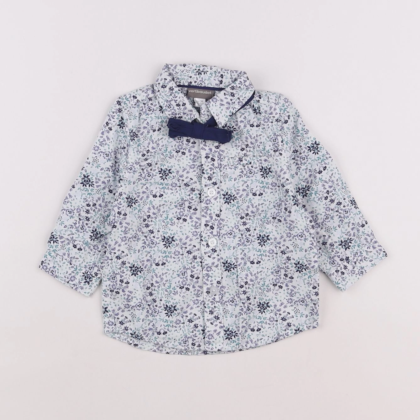 Vertbaudet - chemise blanc - 12 mois