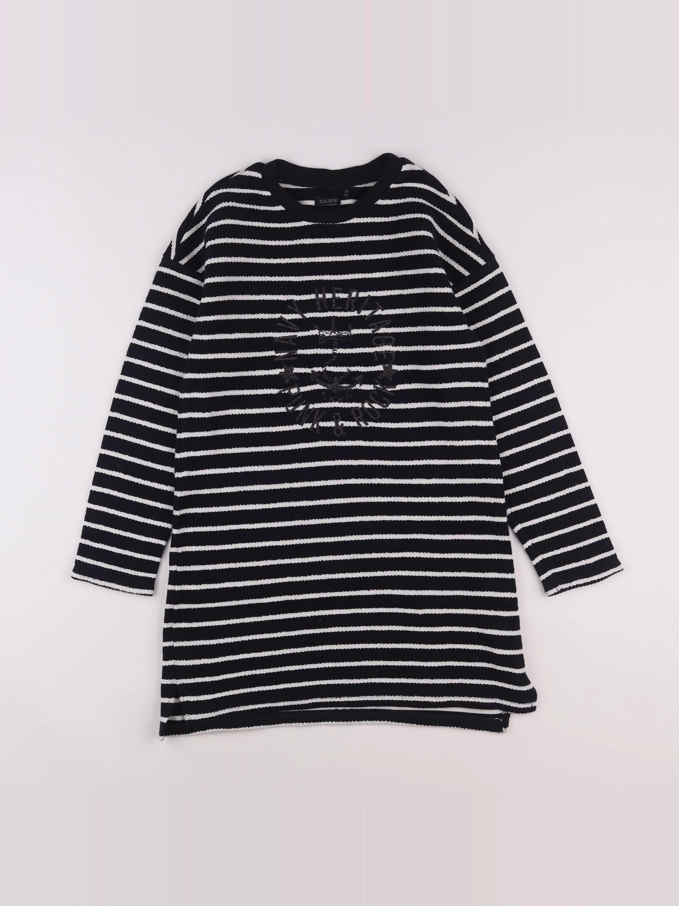 IKKS - robe bleu - 10 ans