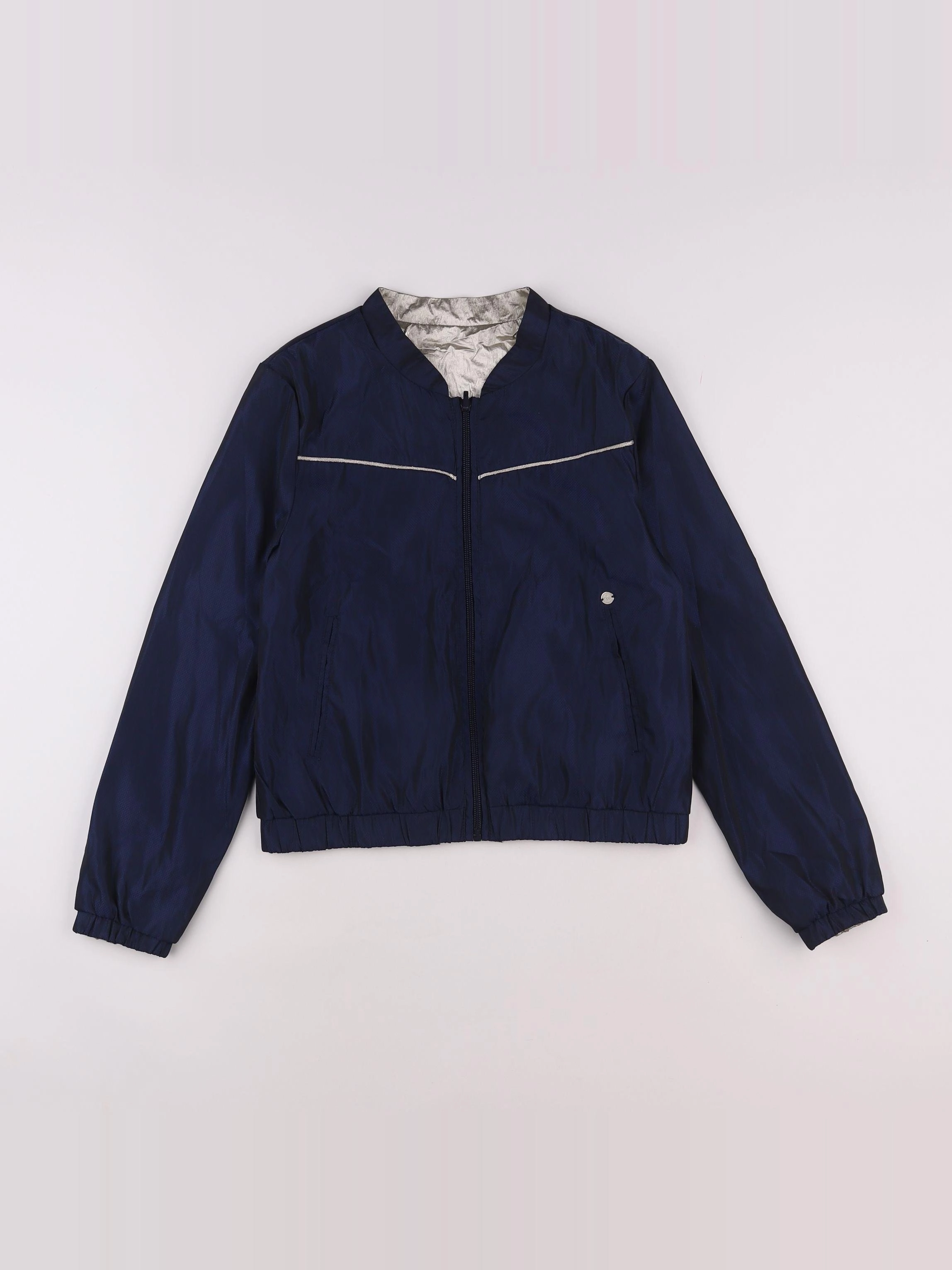 IKKS - coupe-vent réversible bleu, or - 12 ans