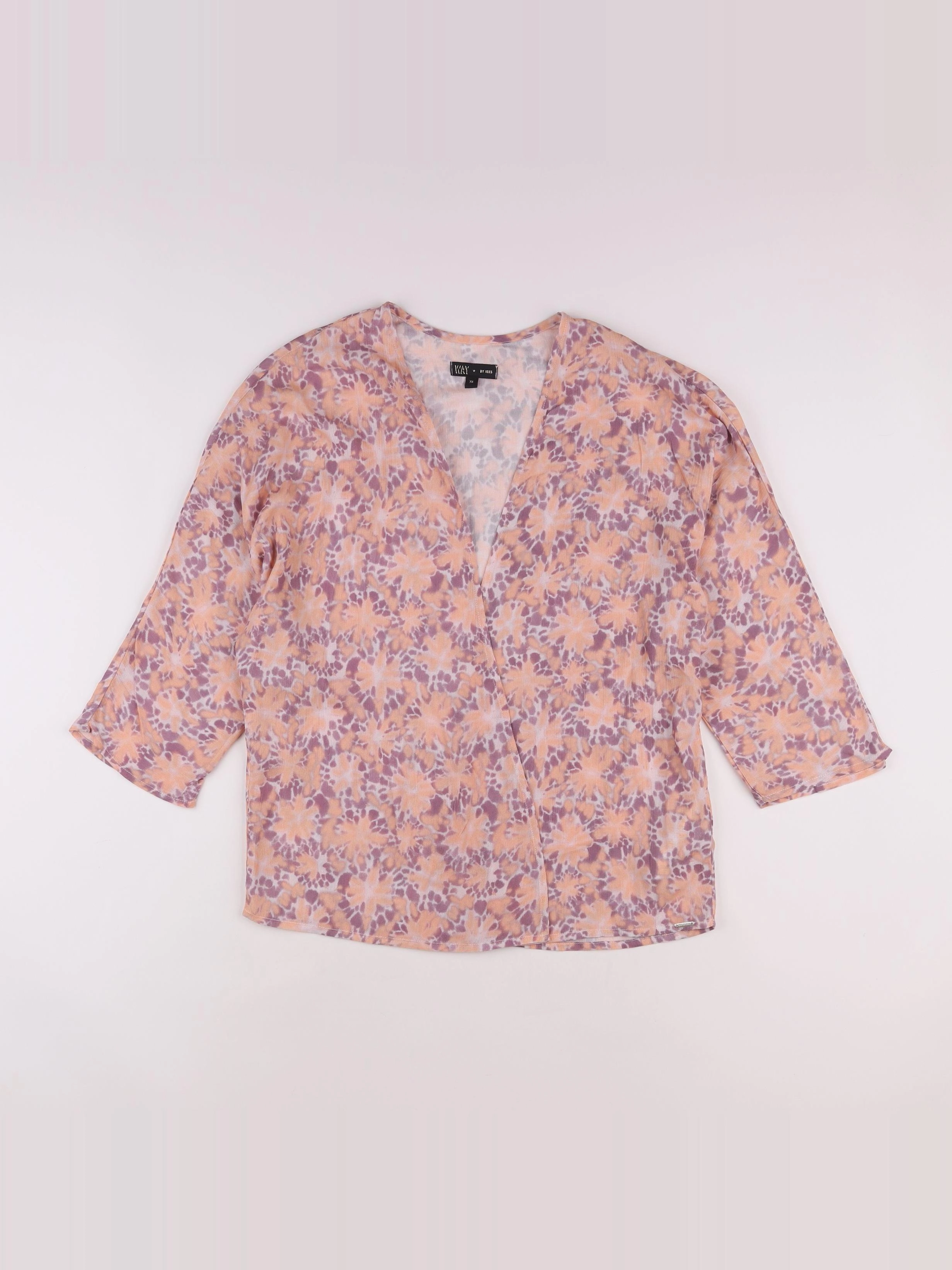 IKKS - blouse rose - 12 ans