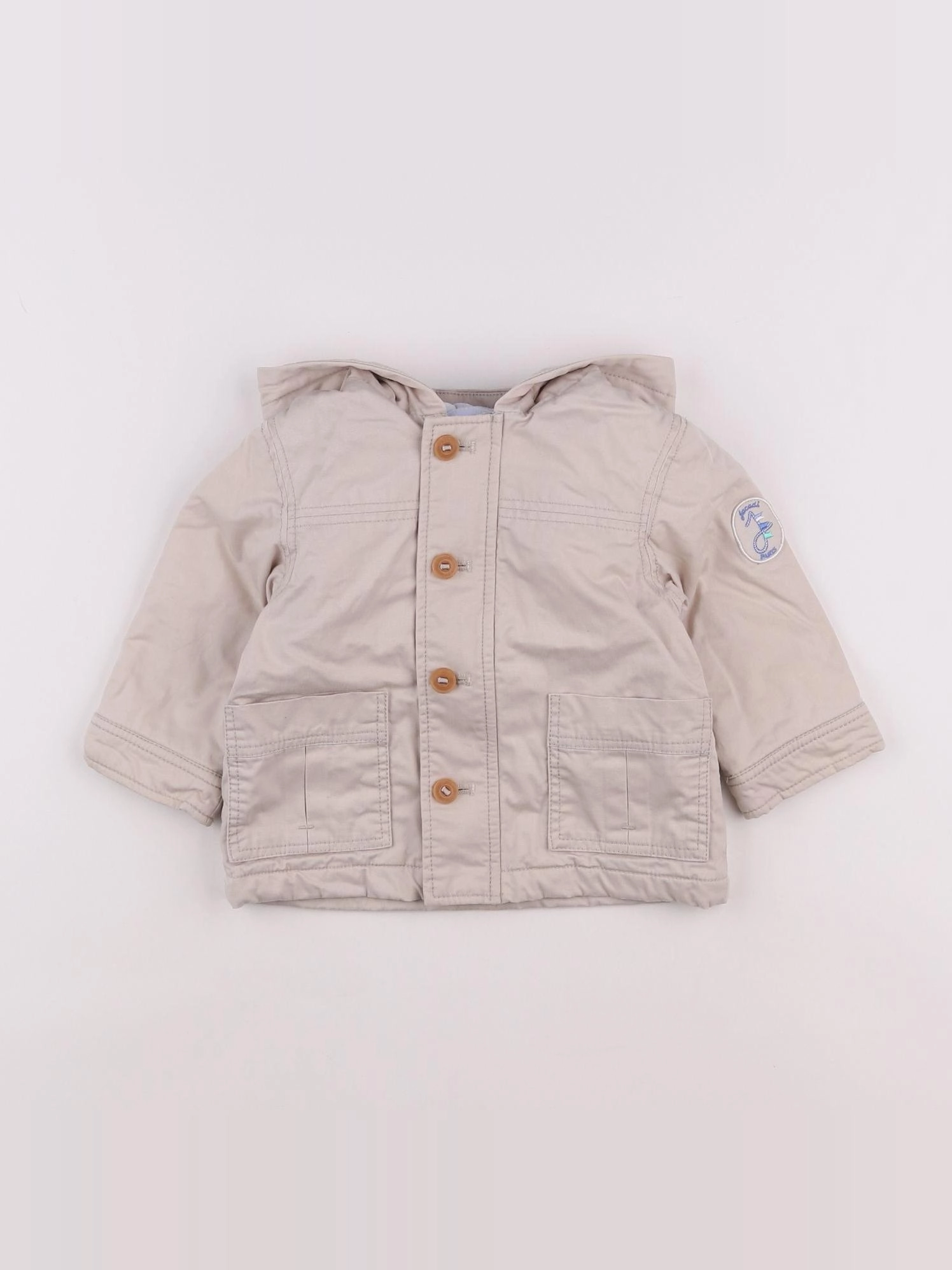 Jacadi - veste beige - 12 mois