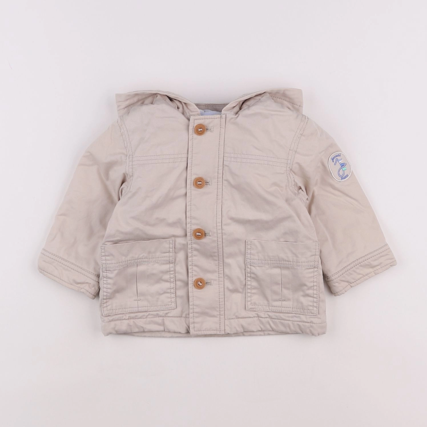 Jacadi - veste beige - 12 mois