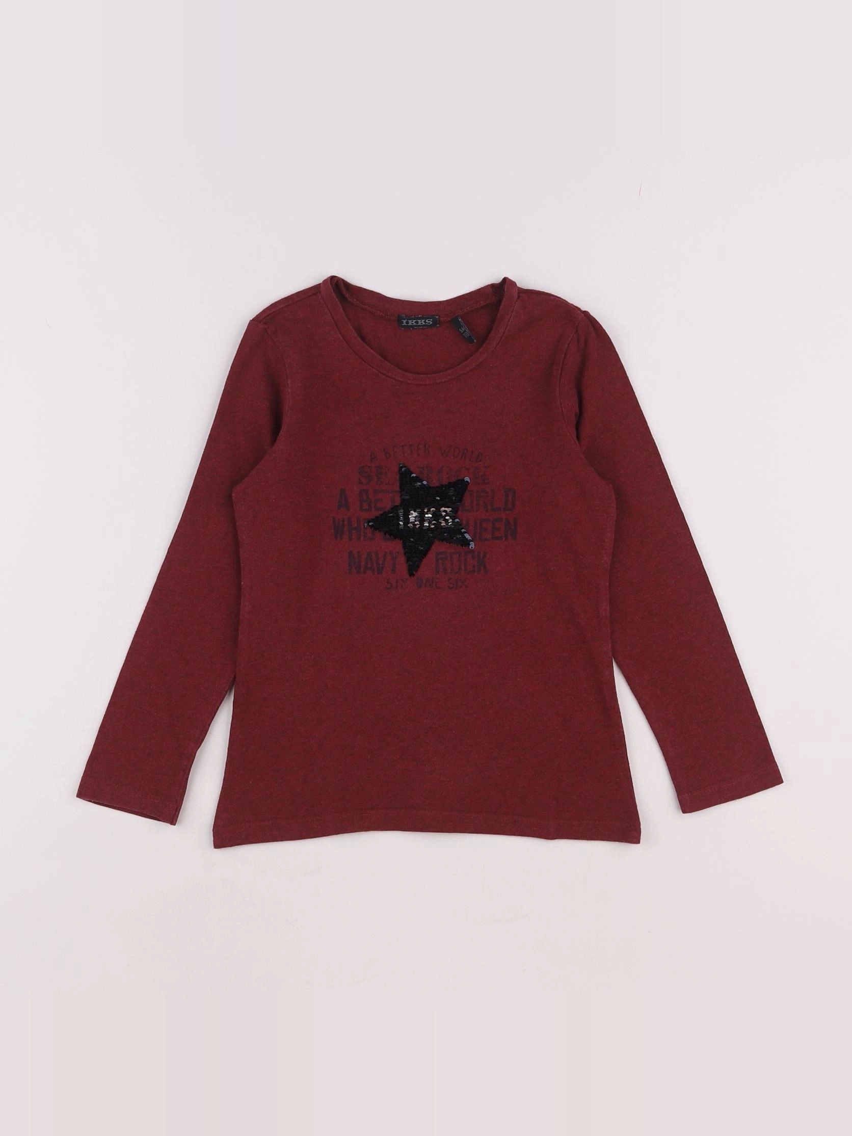 IKKS - tee-shirt rouge - 5 ans