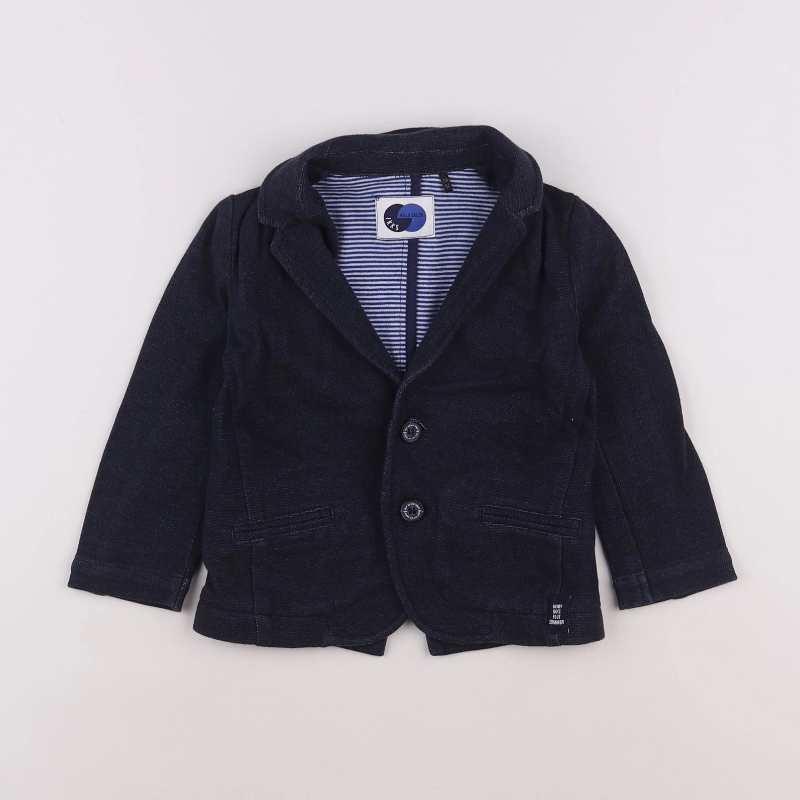 IKKS - veste bleu - 3 ans