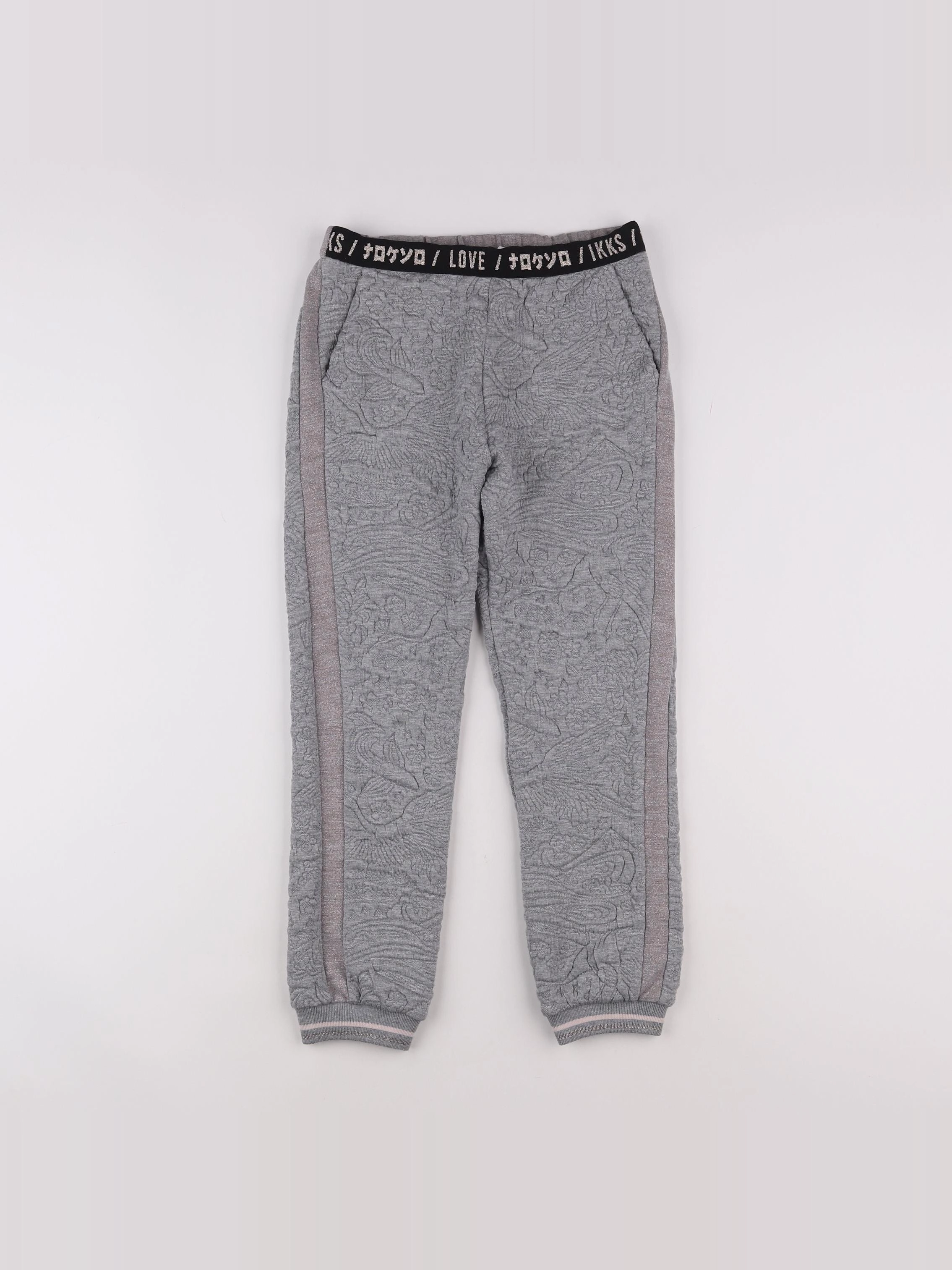 IKKS - jogging gris - 10 ans