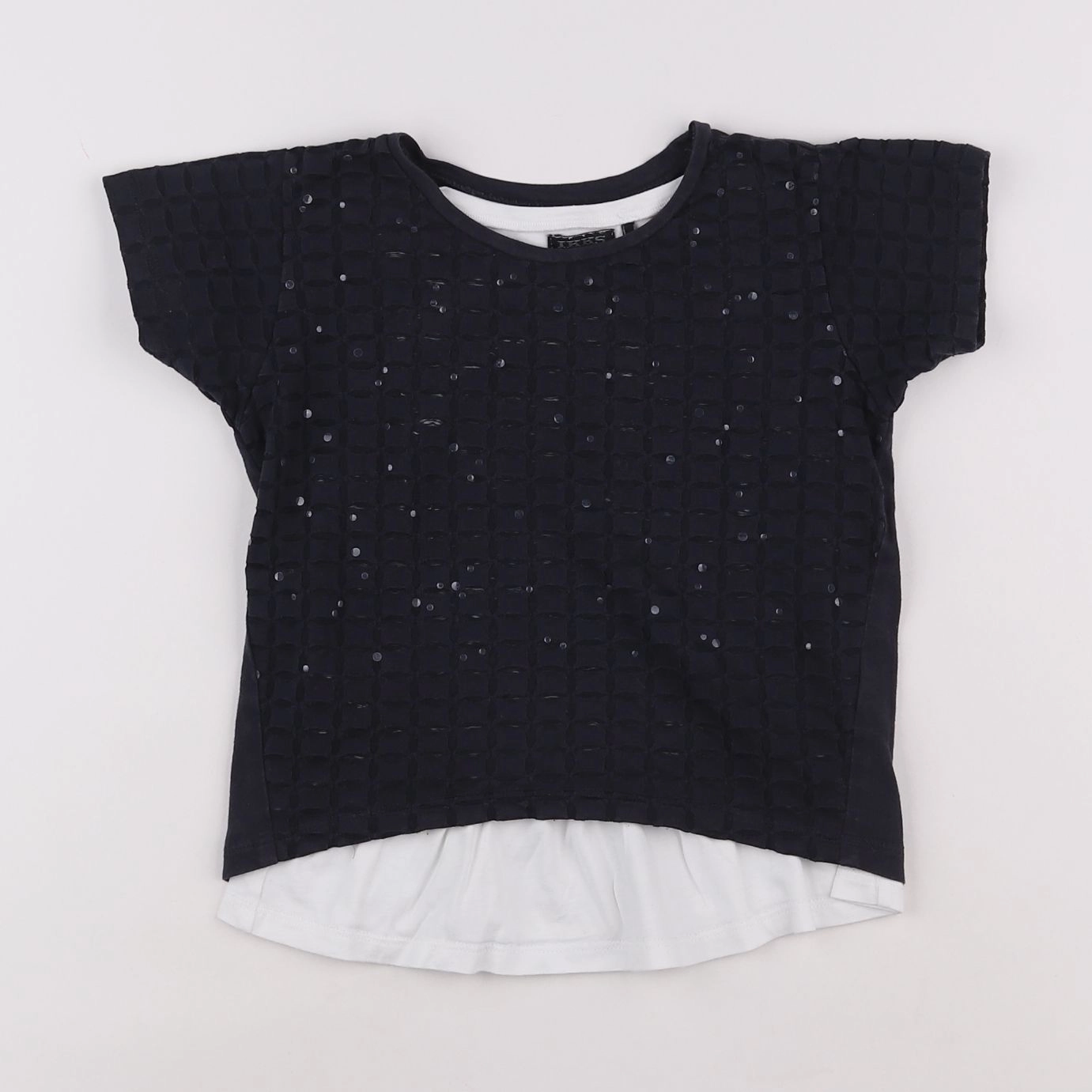 IKKS - tee-shirt bleu - 4 ans