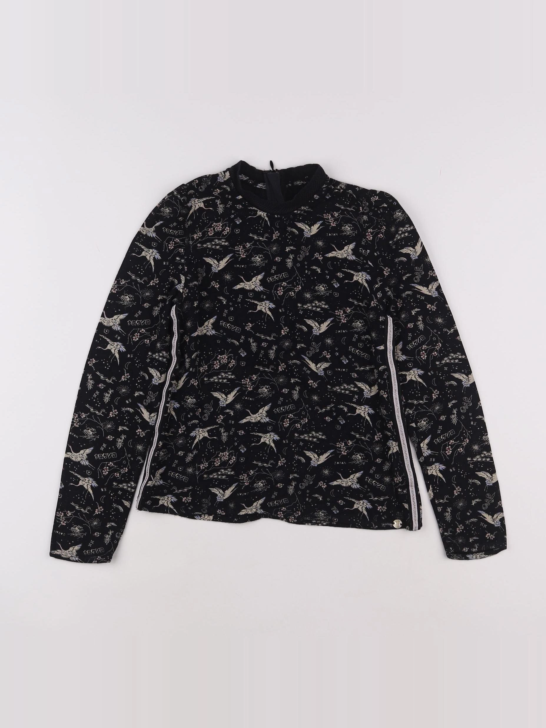IKKS - blouse noir - 8 ans