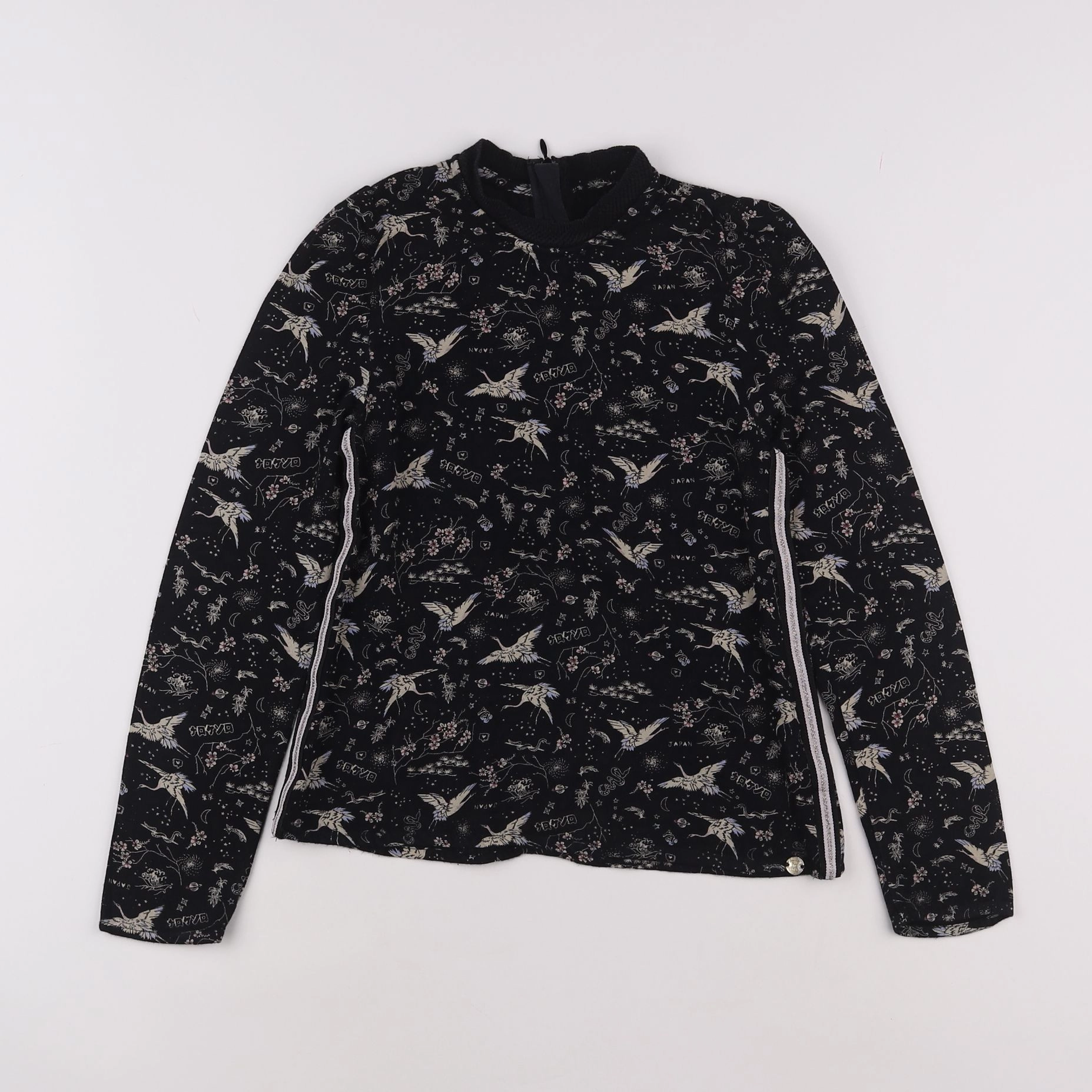IKKS - blouse noir - 8 ans