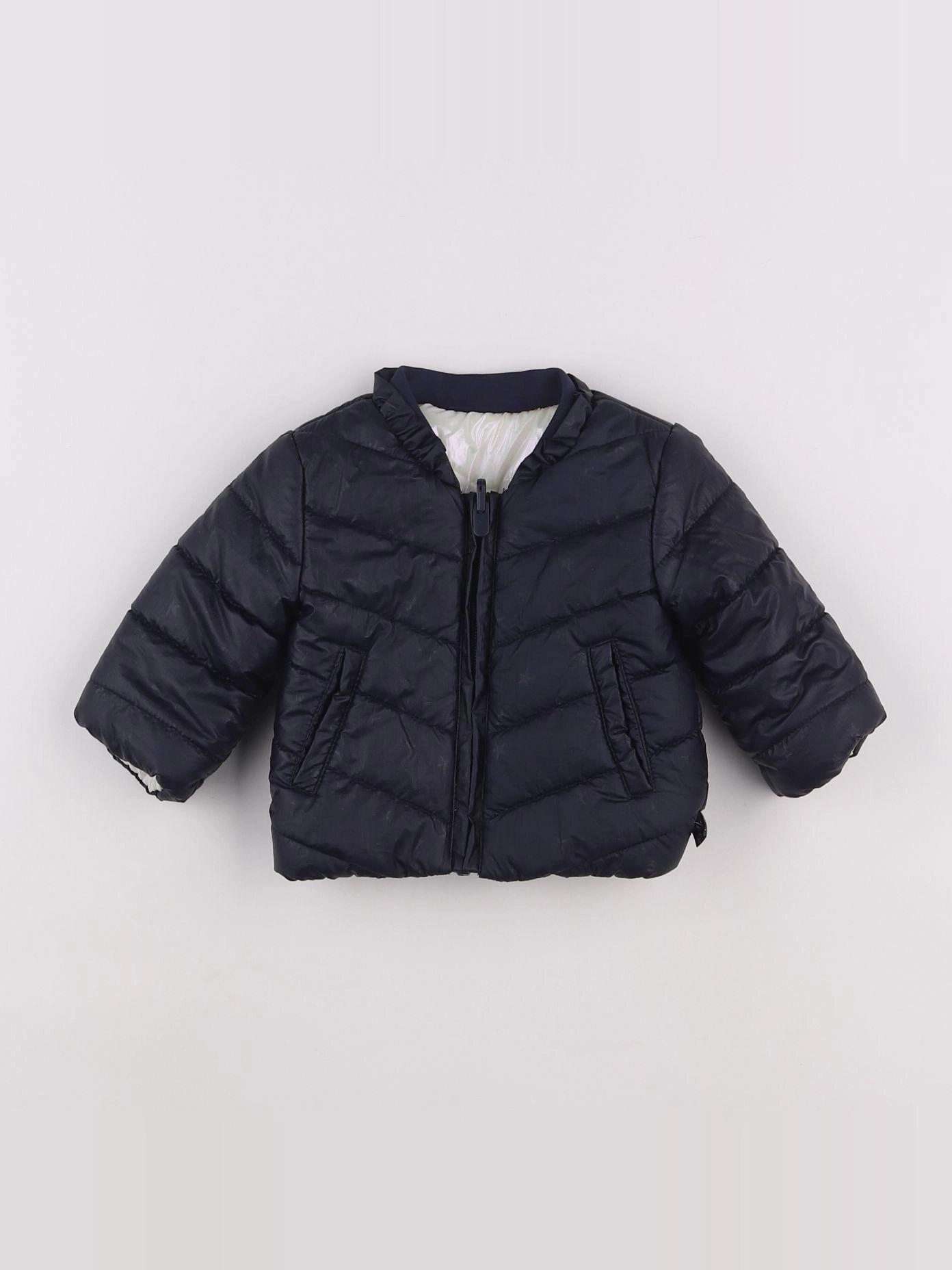 IKKS - doudoune bleu - 3 mois