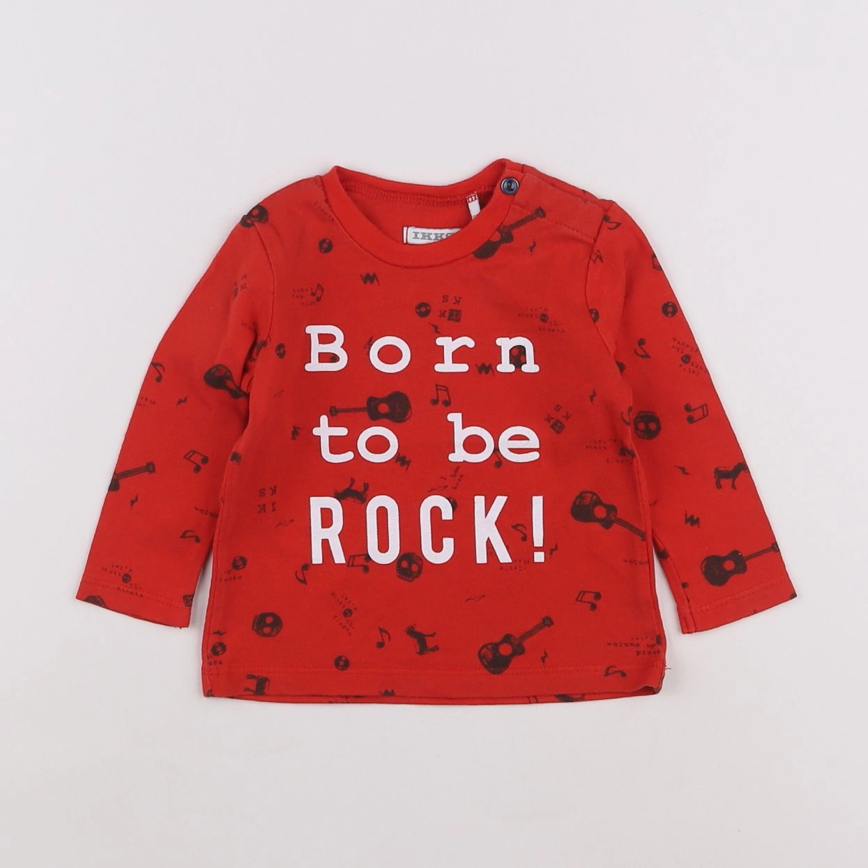 IKKS - tee-shirt rouge - 6 mois