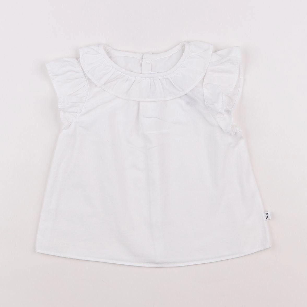 Jacadi - blouse blanc - 18 mois