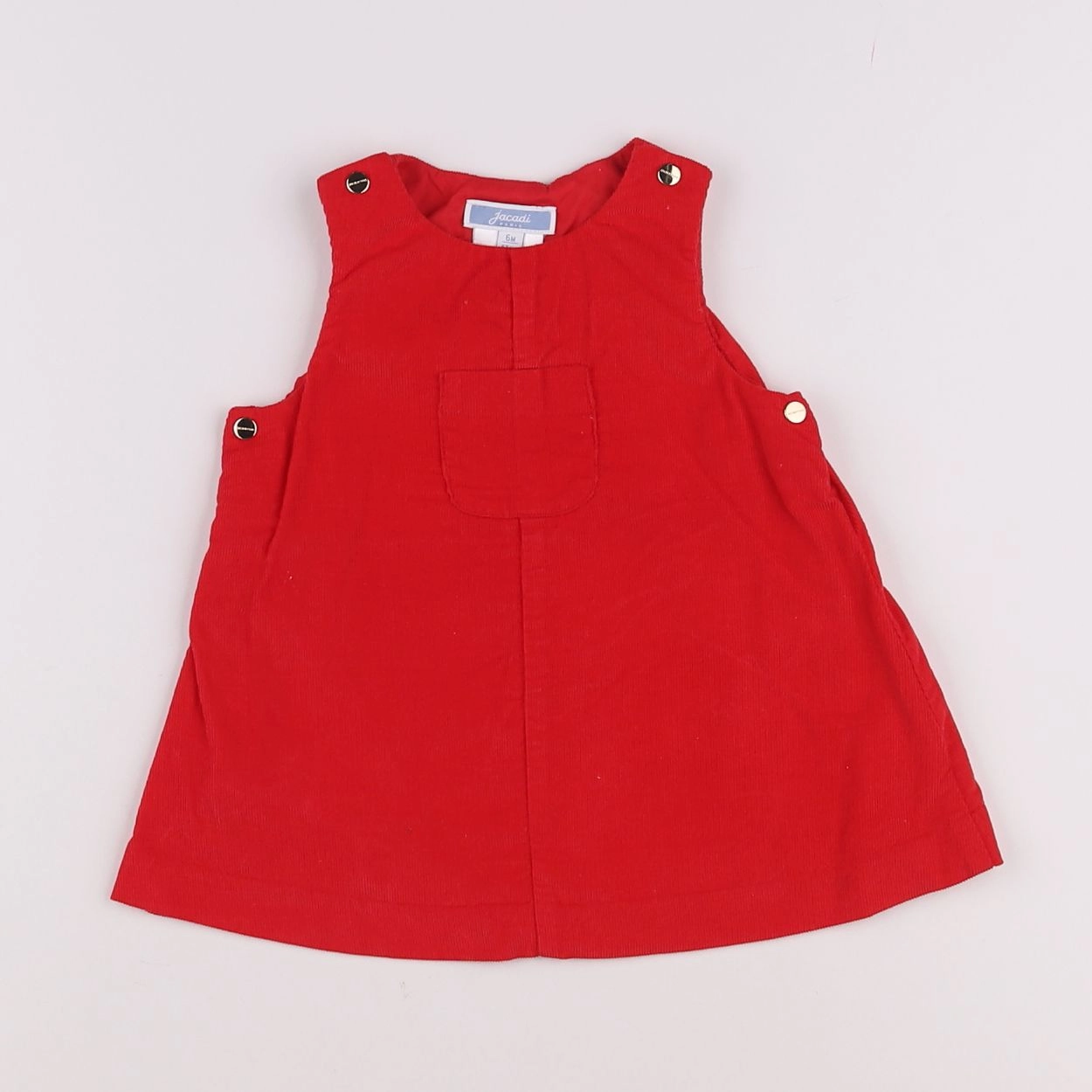 Jacadi - robe rouge - 6 mois