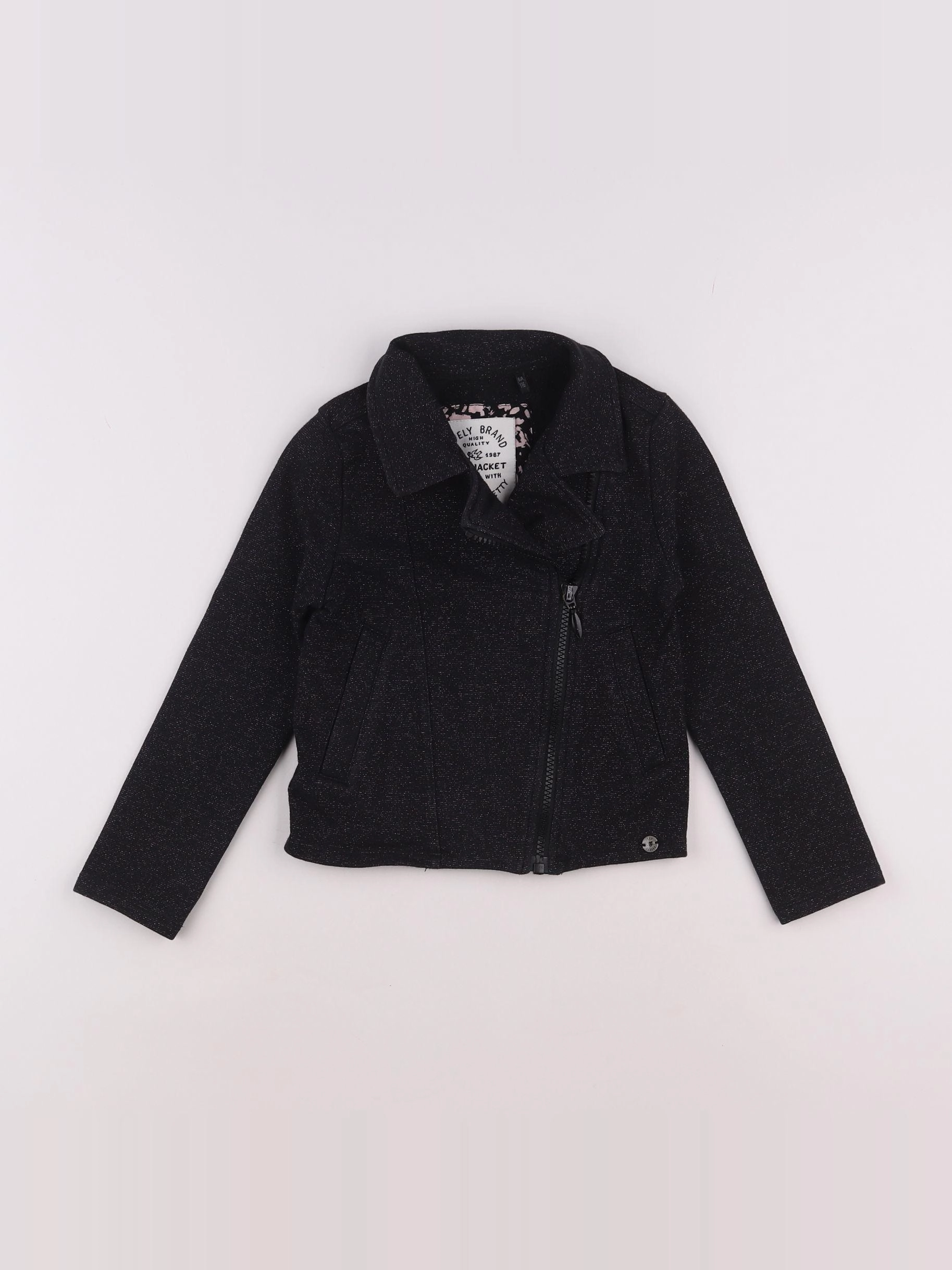 IKKS - veste noir, argent - 6 ans