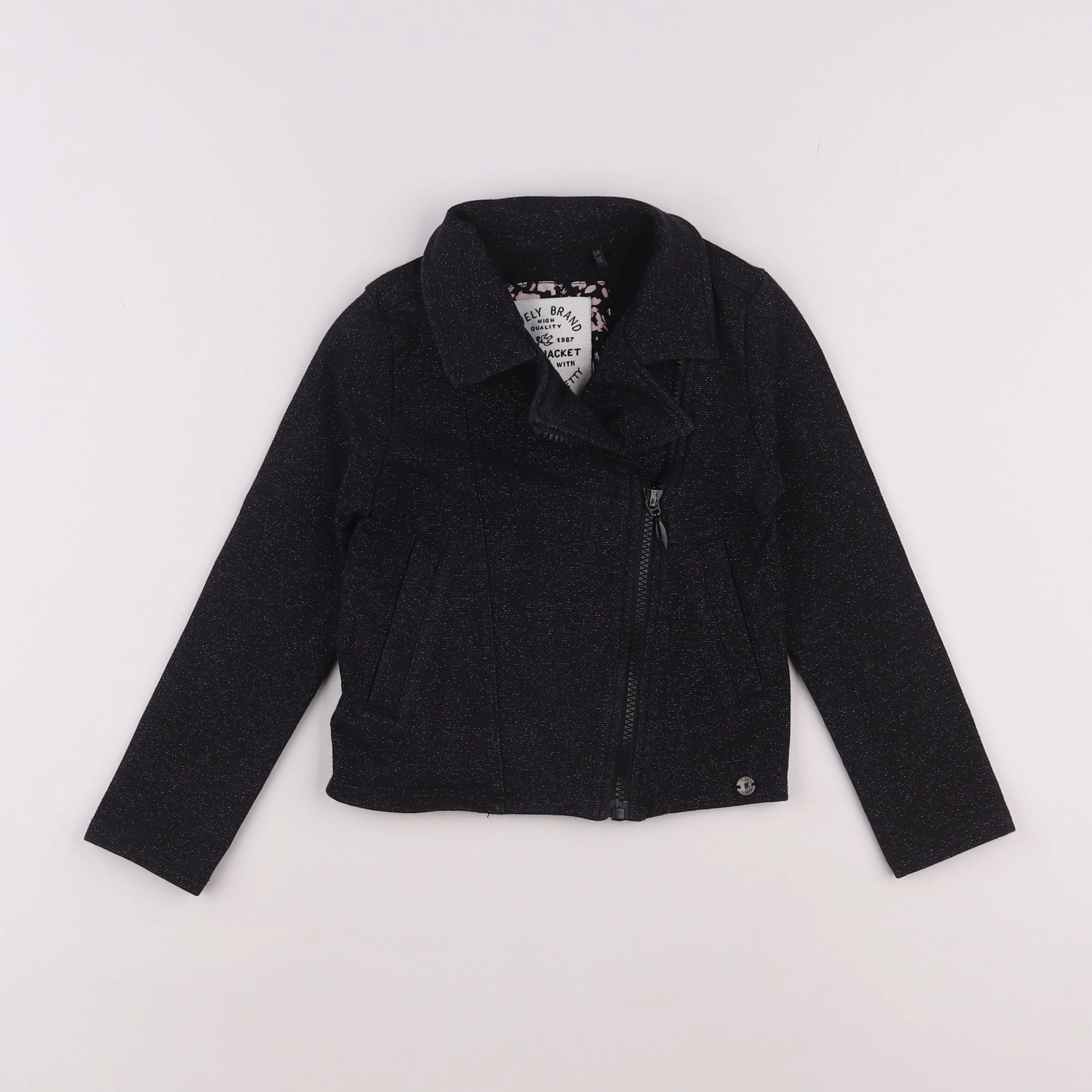 IKKS - veste noir, argent - 6 ans