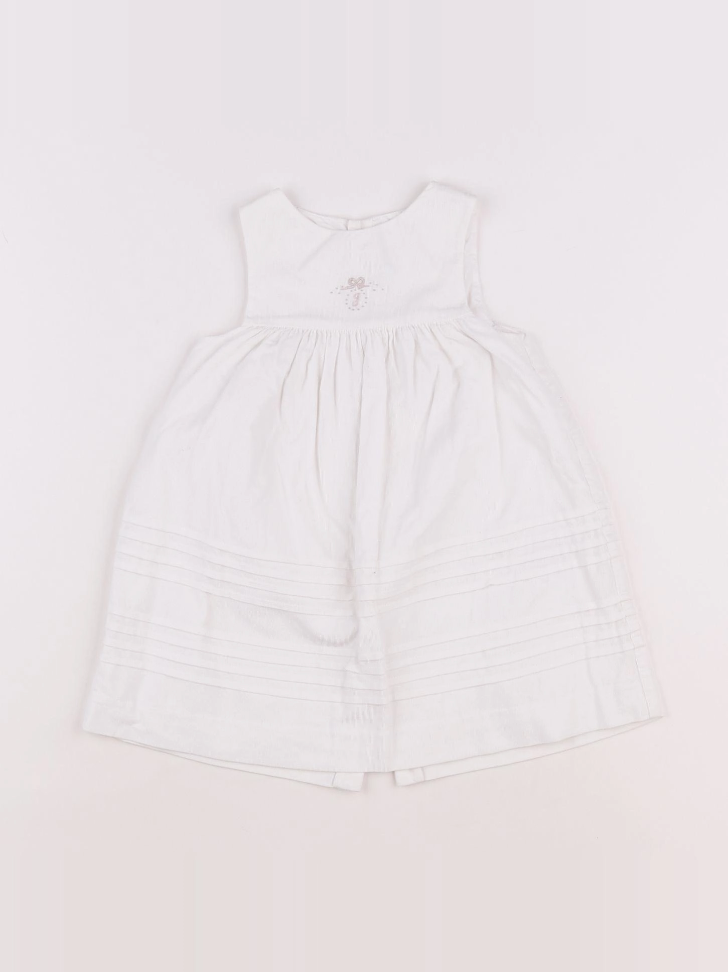 Jacadi - robe blanc - 12 mois