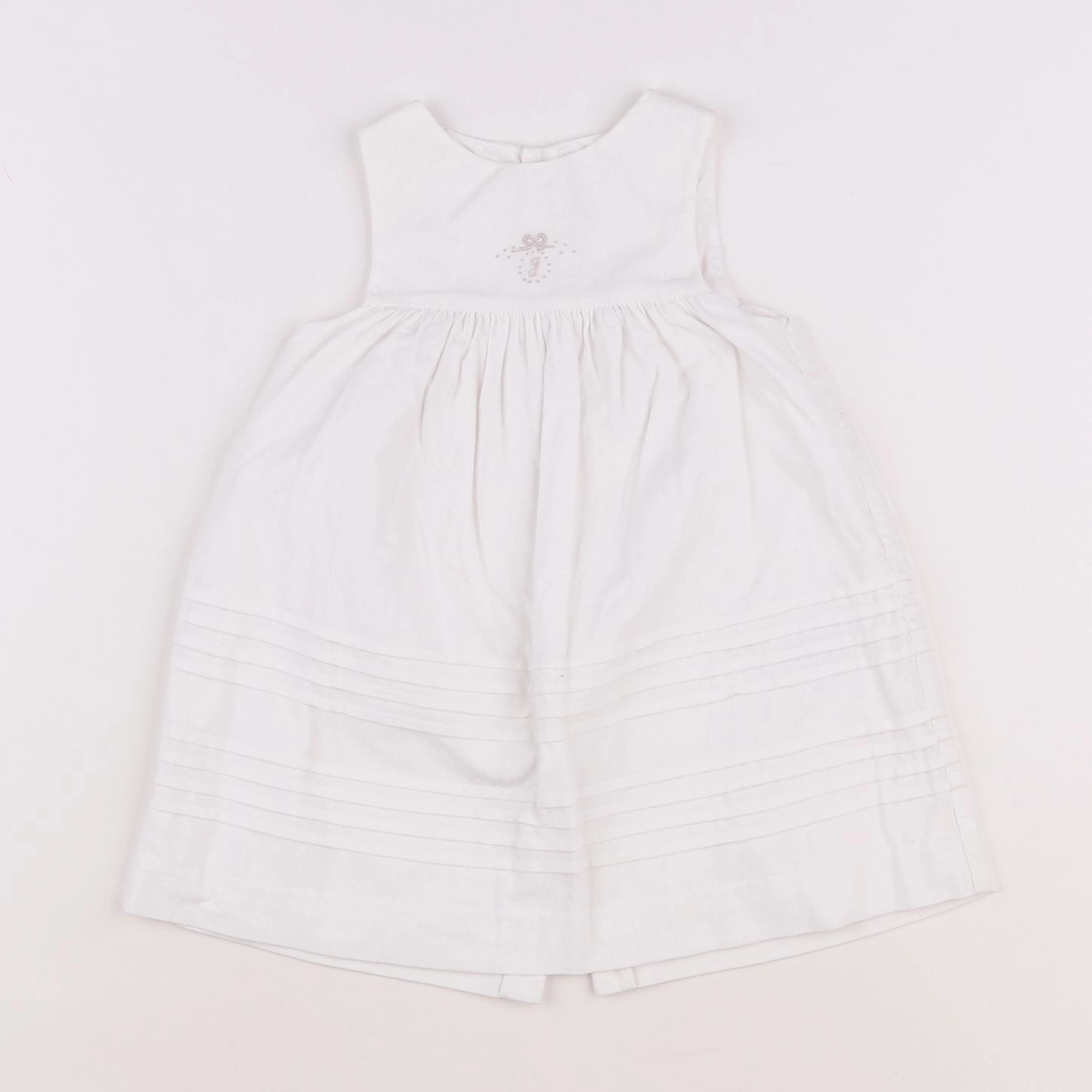 Jacadi - robe blanc - 12 mois