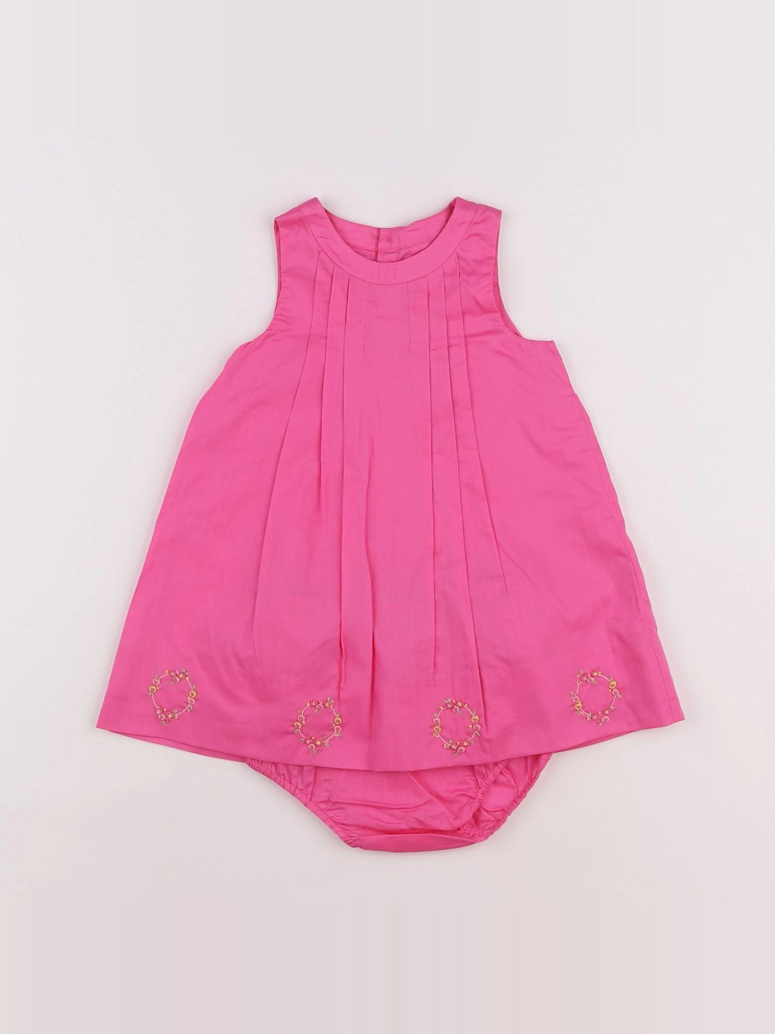 Jacadi - robe rose - 12 mois