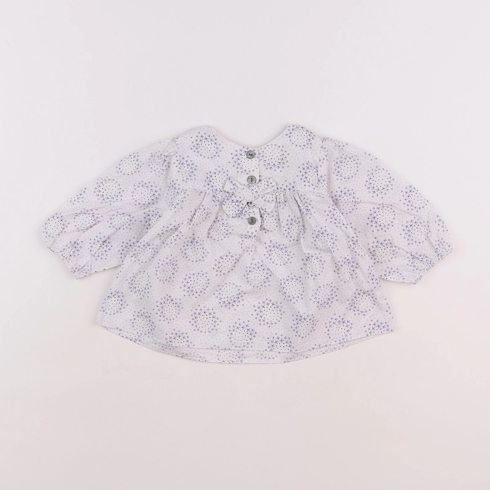 Jacadi - blouse blanc - 6 mois