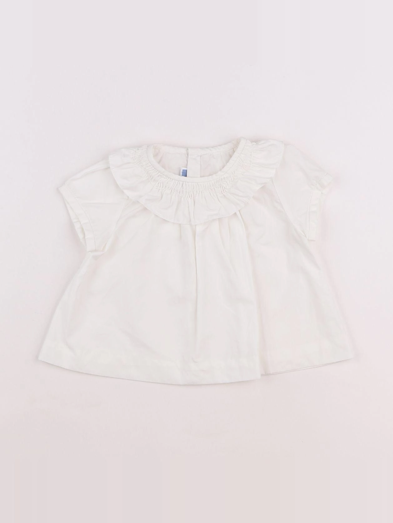 Jacadi - blouse blanc - 12 mois