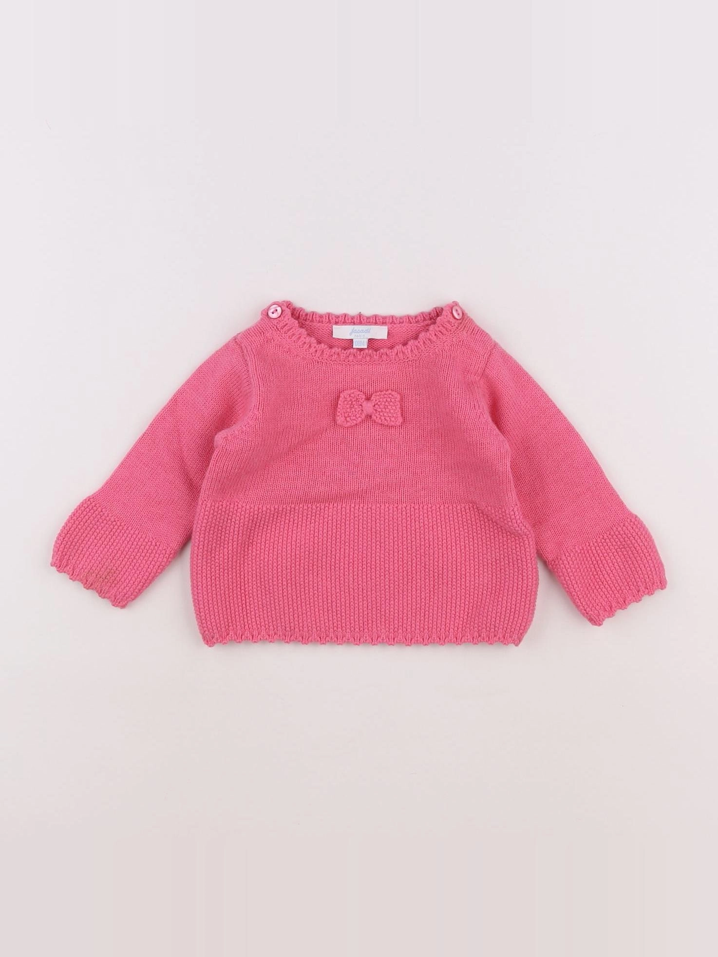 Jacadi - gilet rose - 6 mois