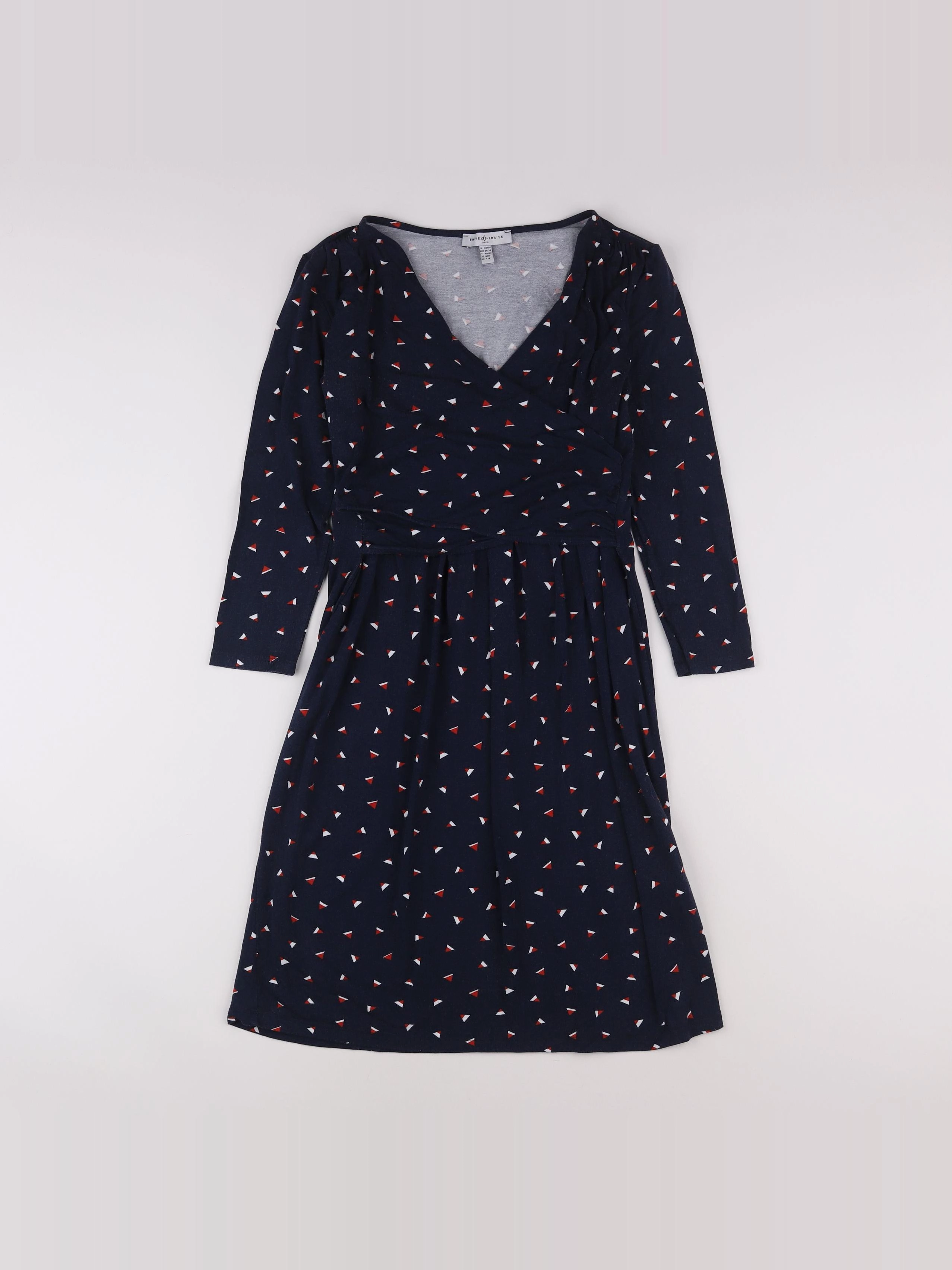 Envie de fraise - robe allaitement, grossesse bleu - 36 à 38