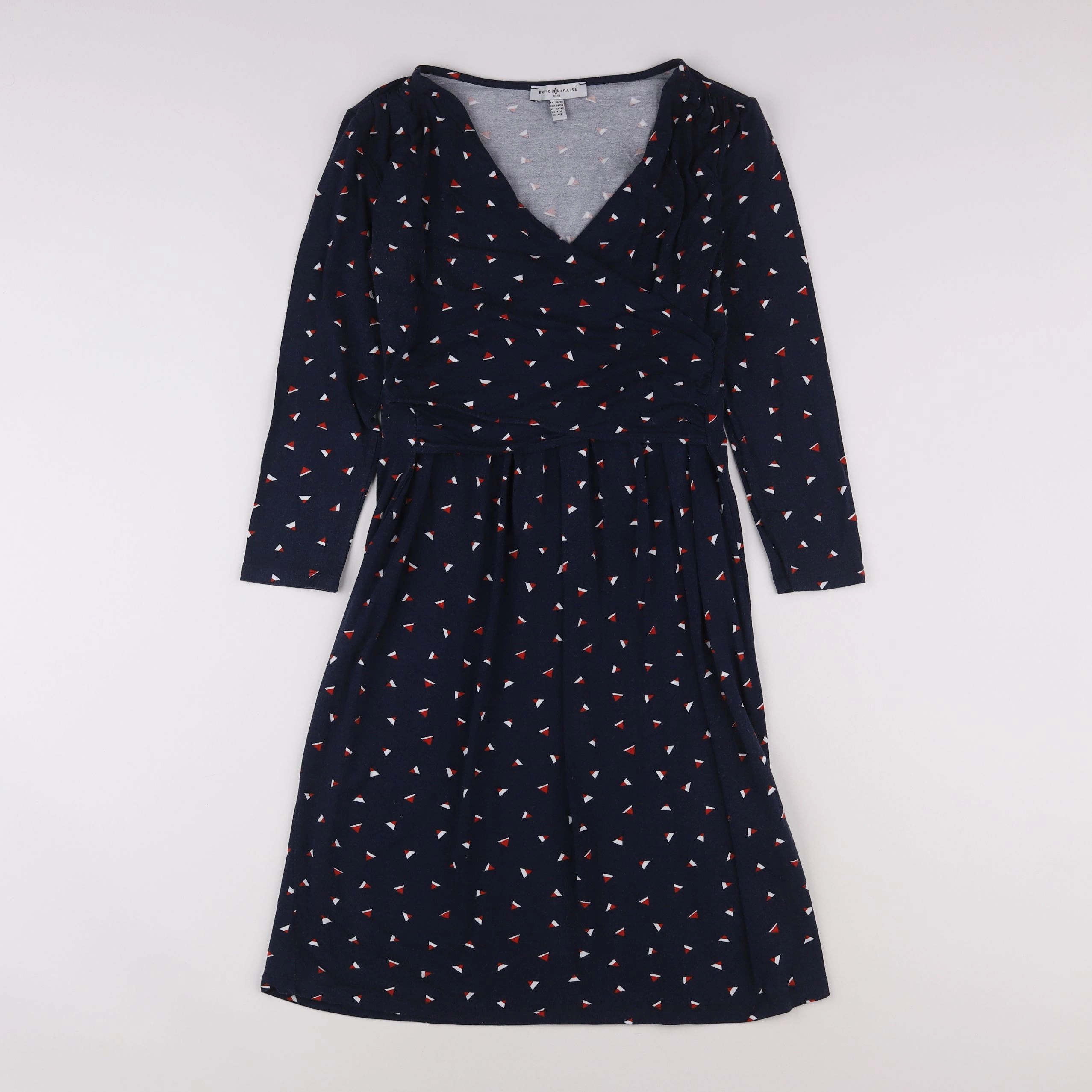 Envie de fraise - robe allaitement, grossesse bleu - 36 à 38