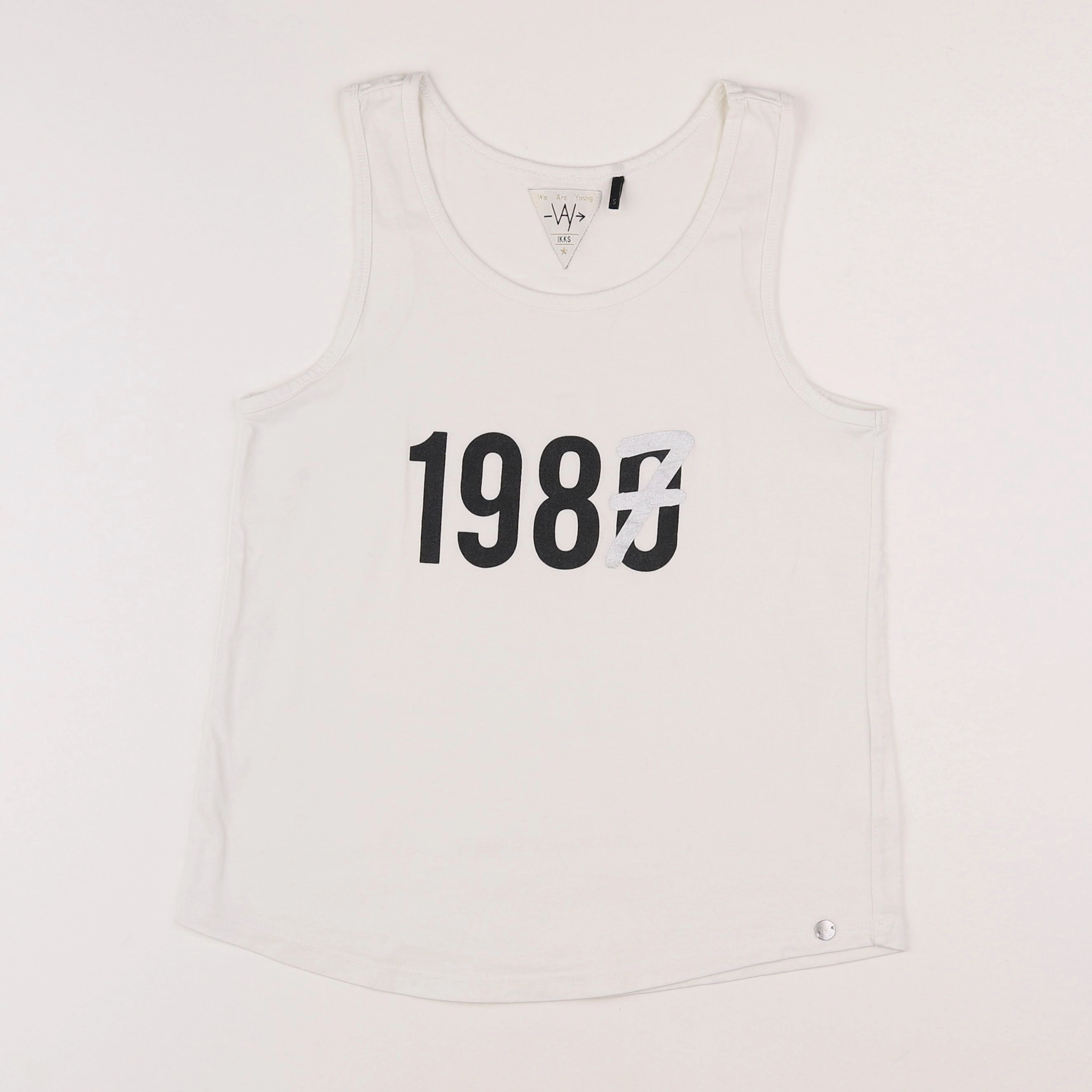 IKKS - débardeur blanc - 14 ans