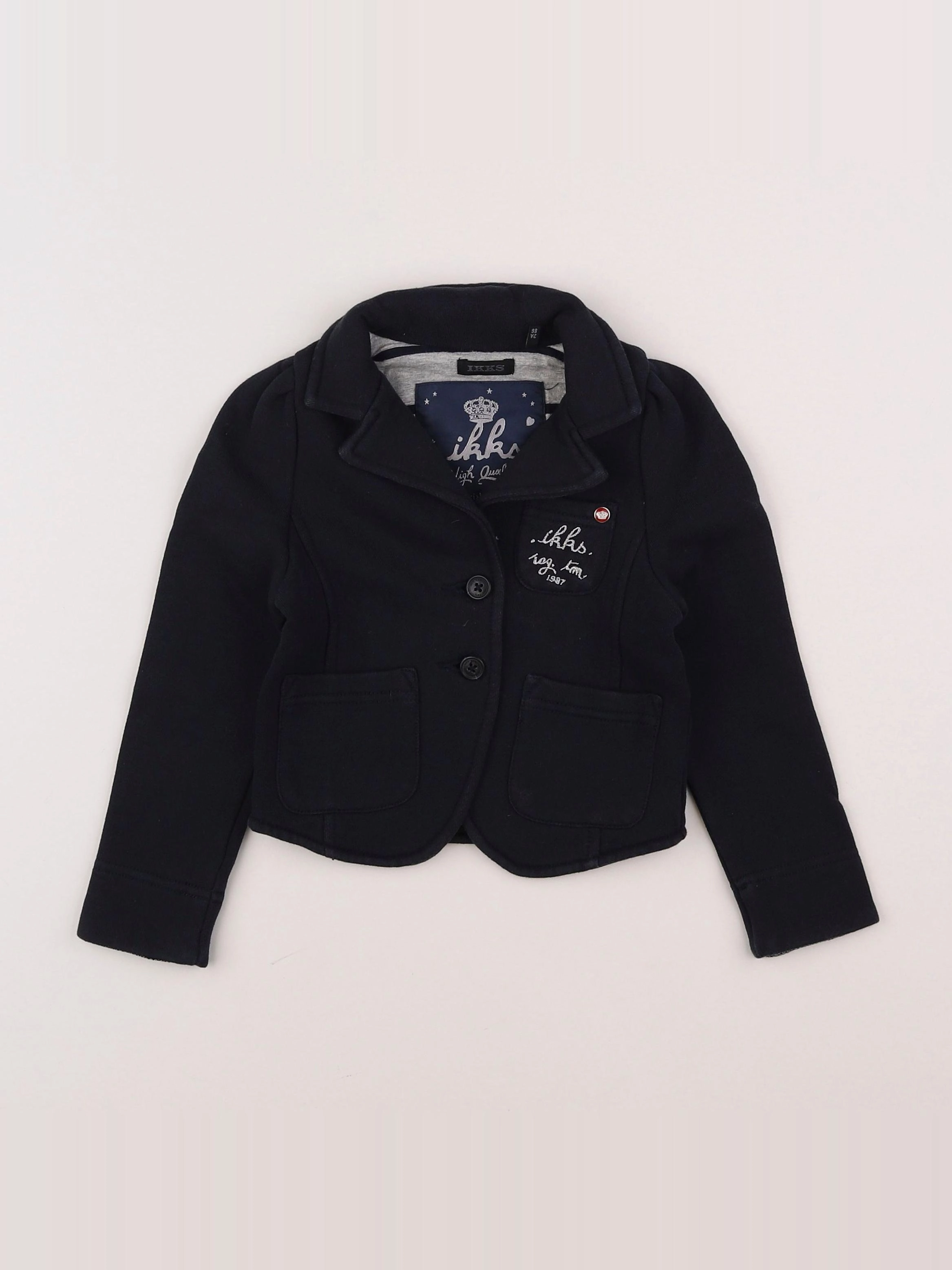 IKKS - veste bleu - 2 ans