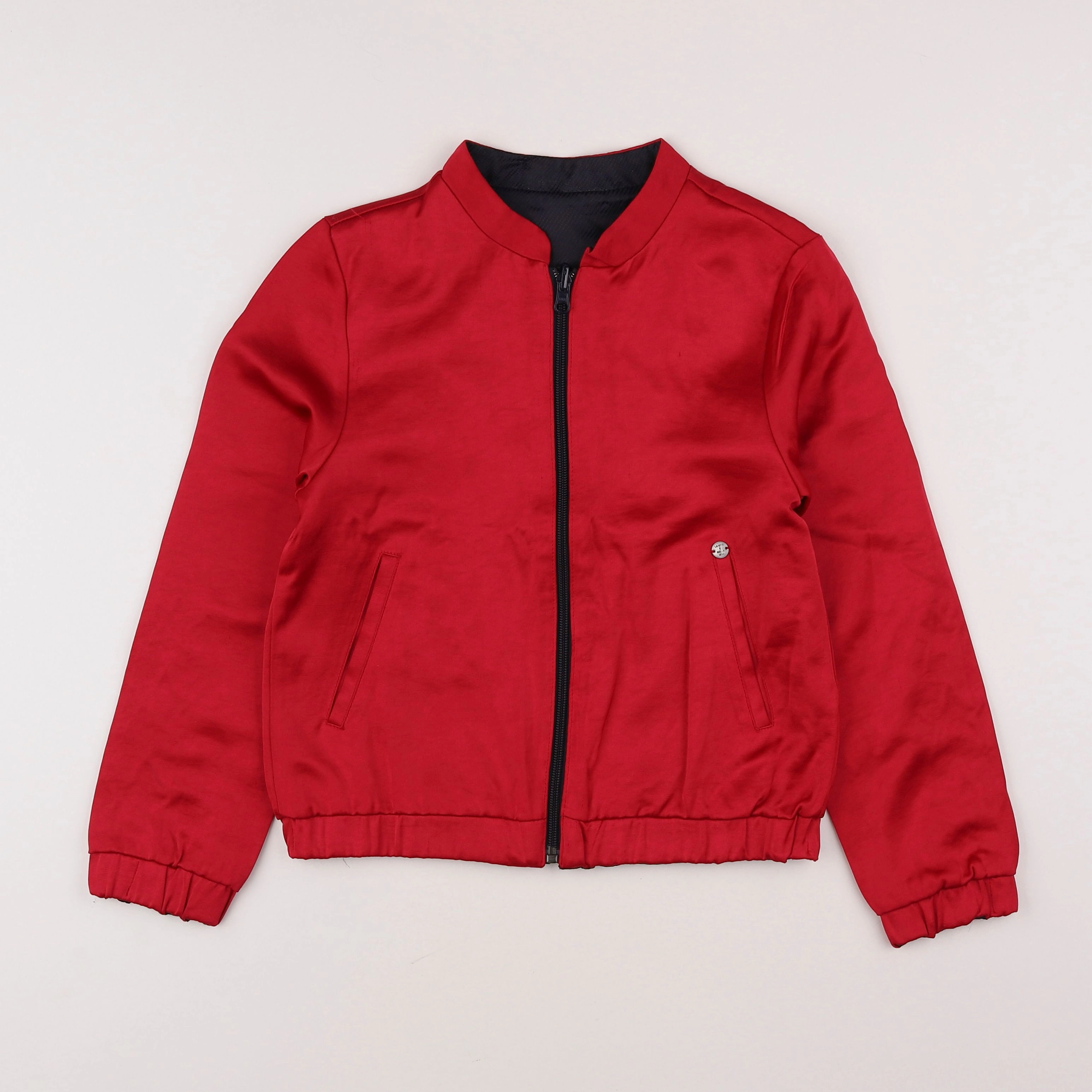 IKKS - veste réversible rose, noir - 10 ans