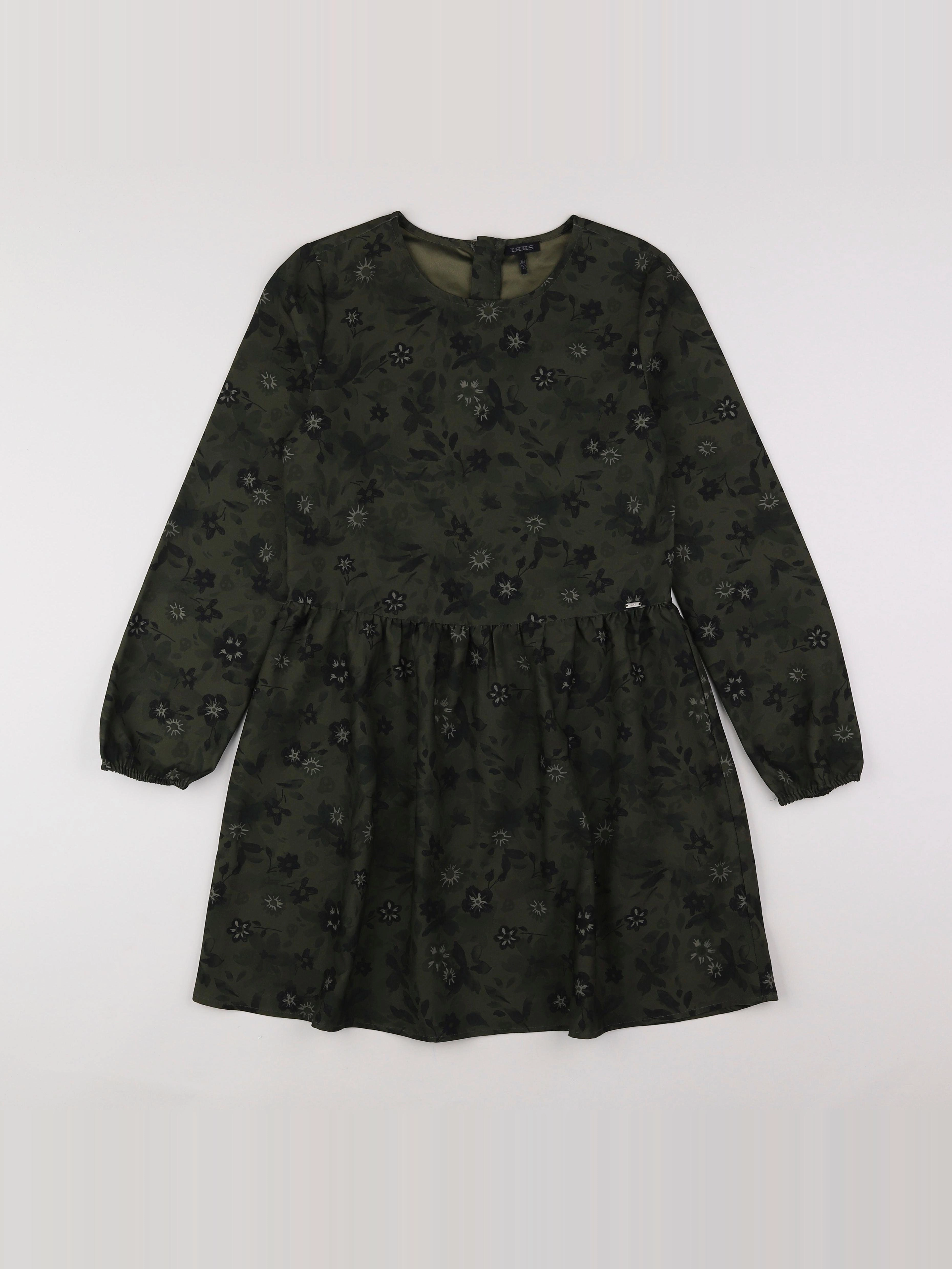 IKKS - robe vert - 12 ans