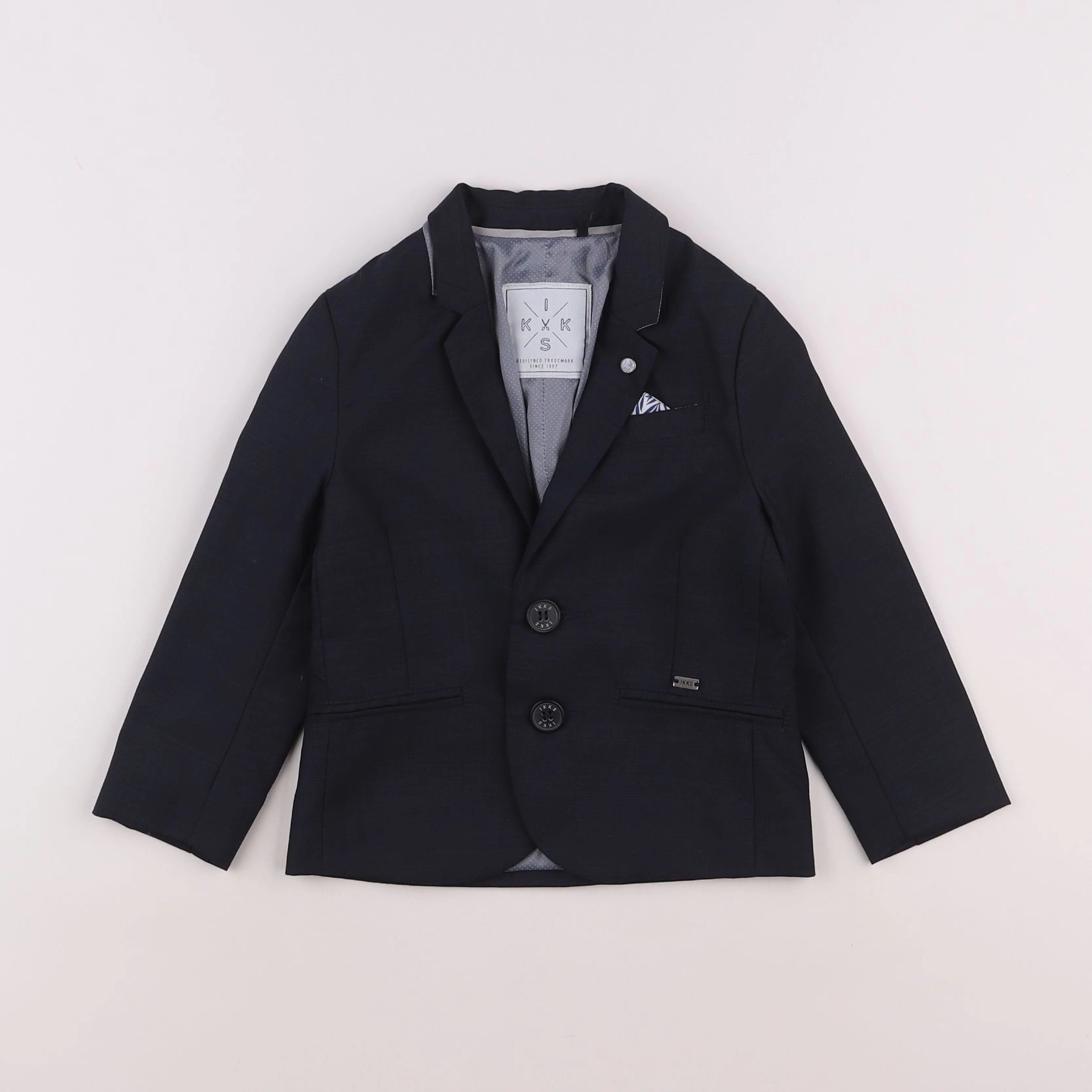 IKKS - veste bleu - 3 ans