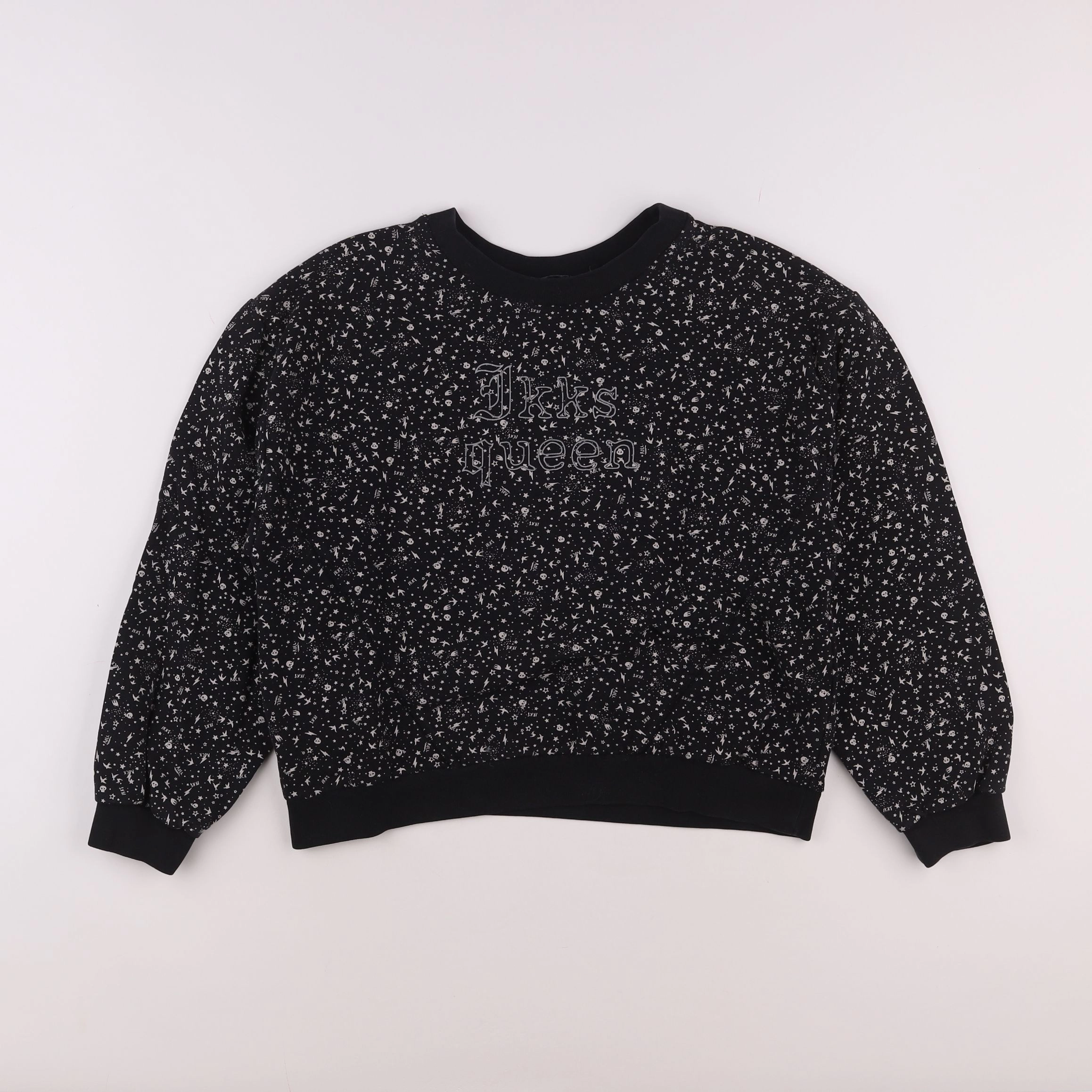 IKKS - sweat noir - 14 ans