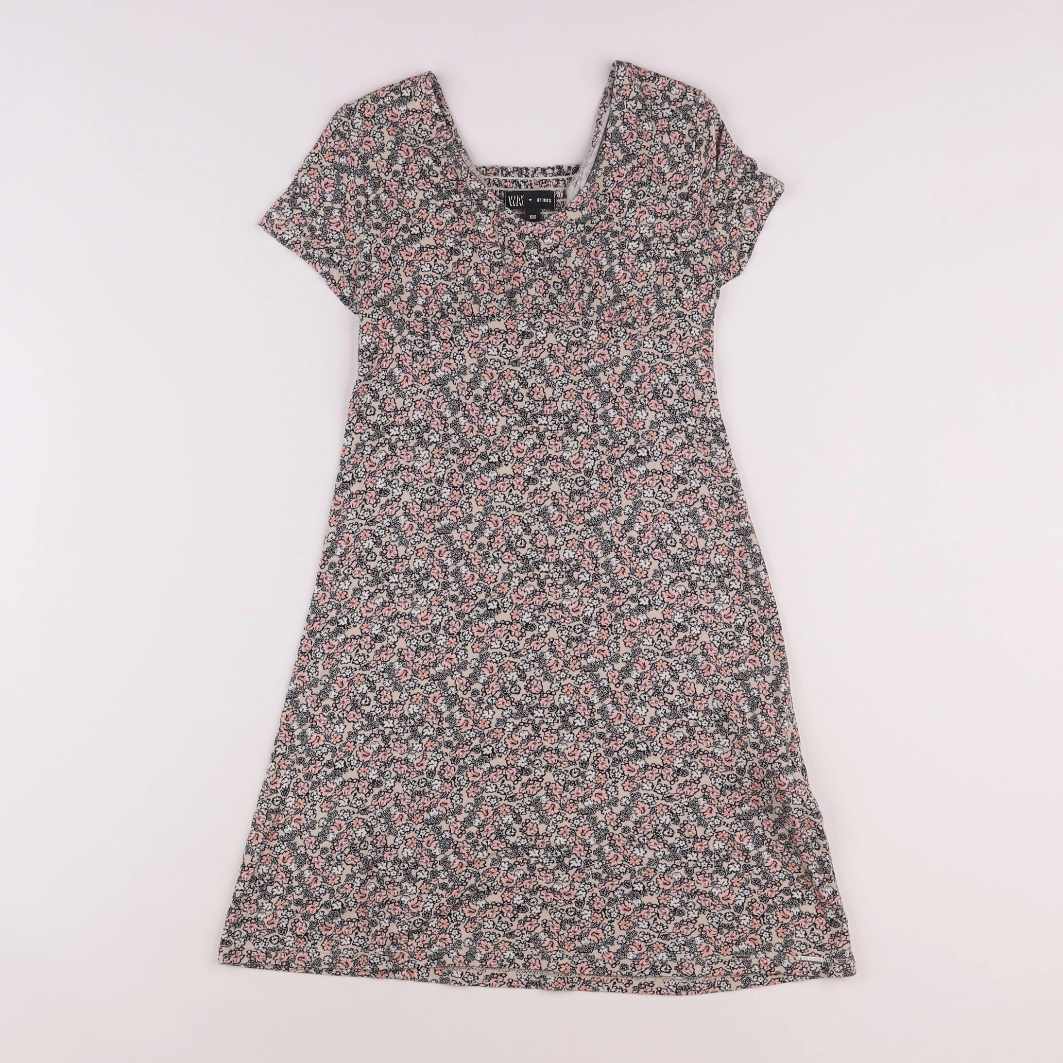 IKKS - robe rose - 10 ans