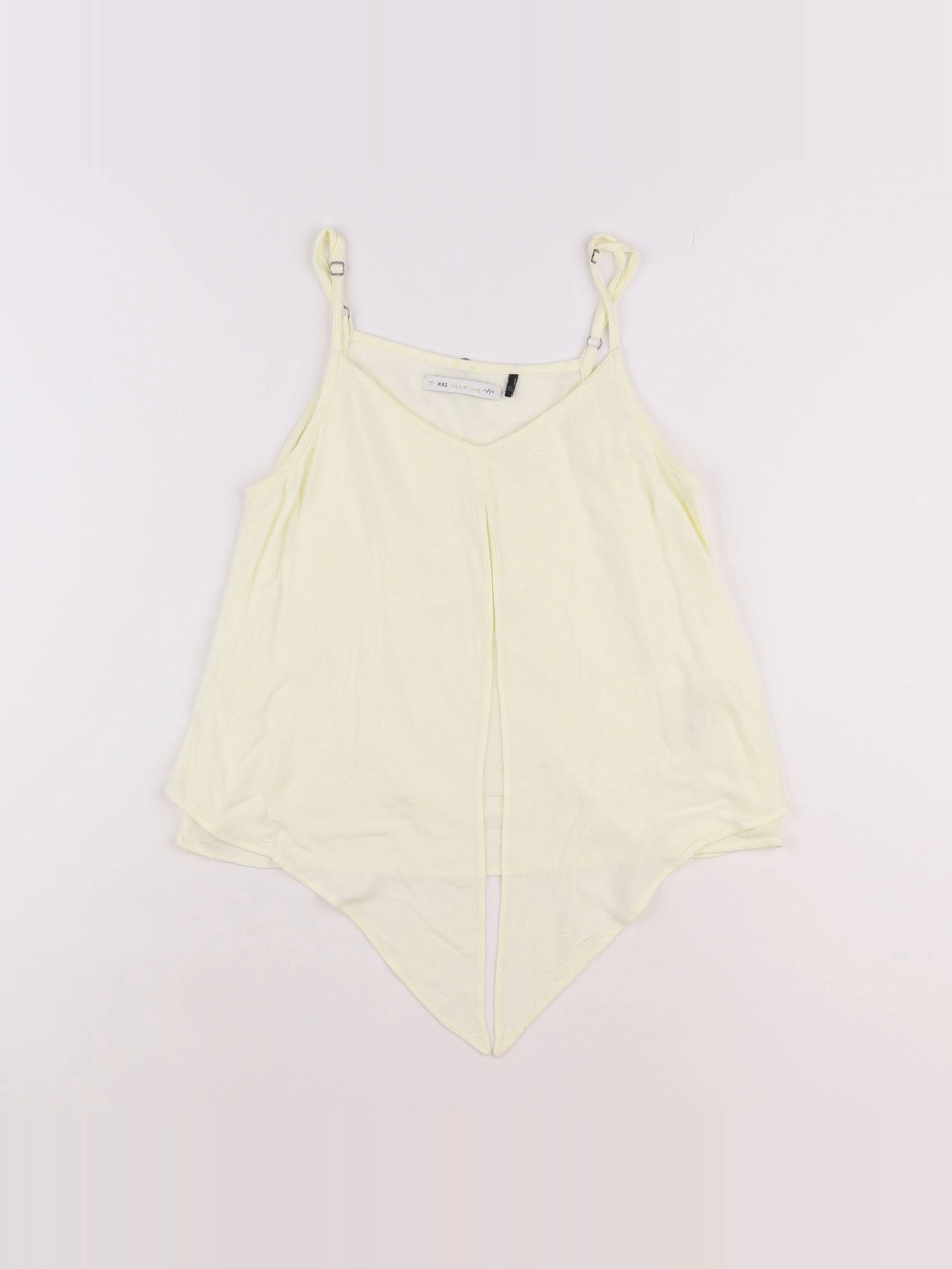 IKKS - blouse jaune - 12 ans
