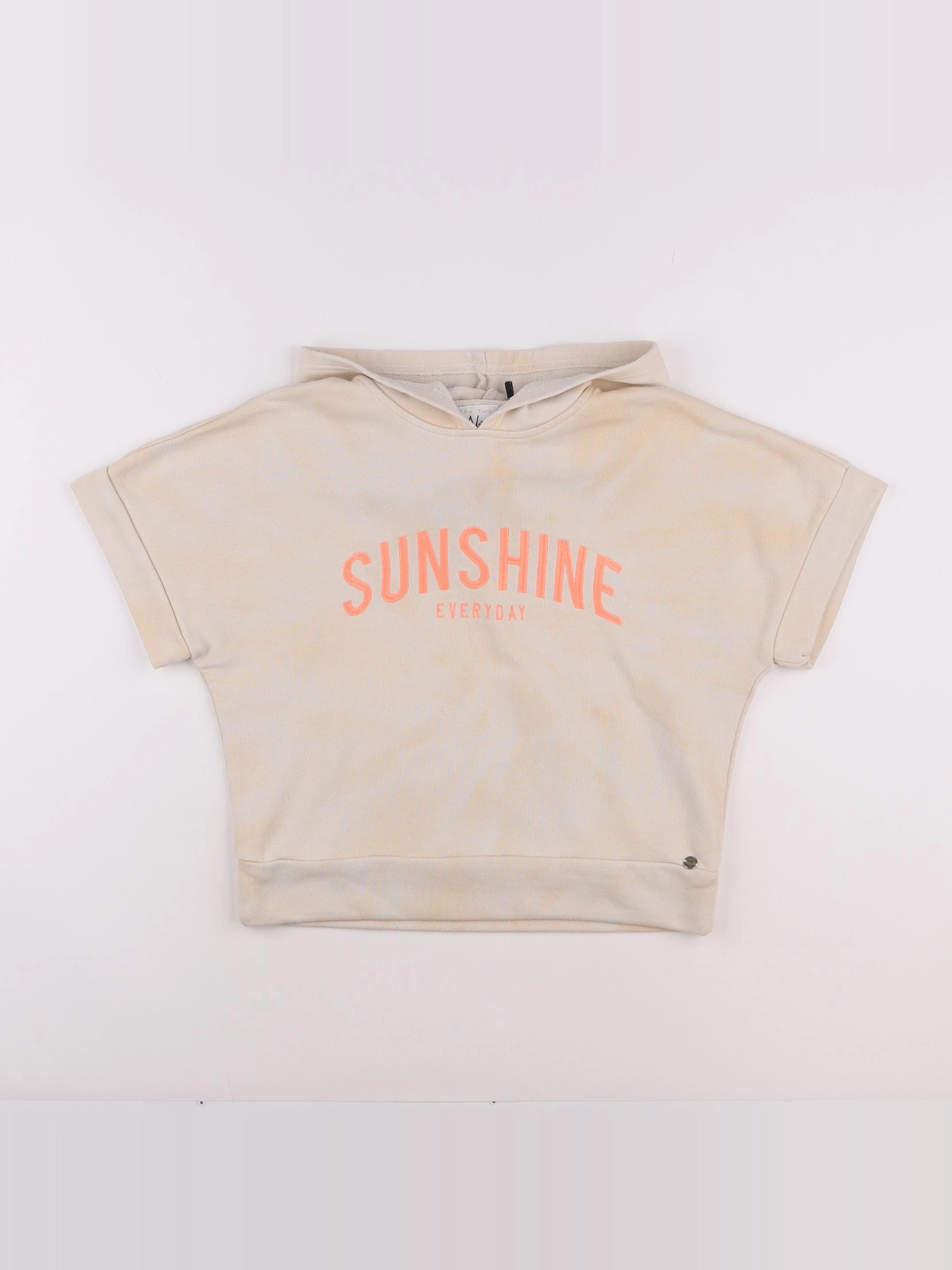 IKKS - sweat beige - 12 ans