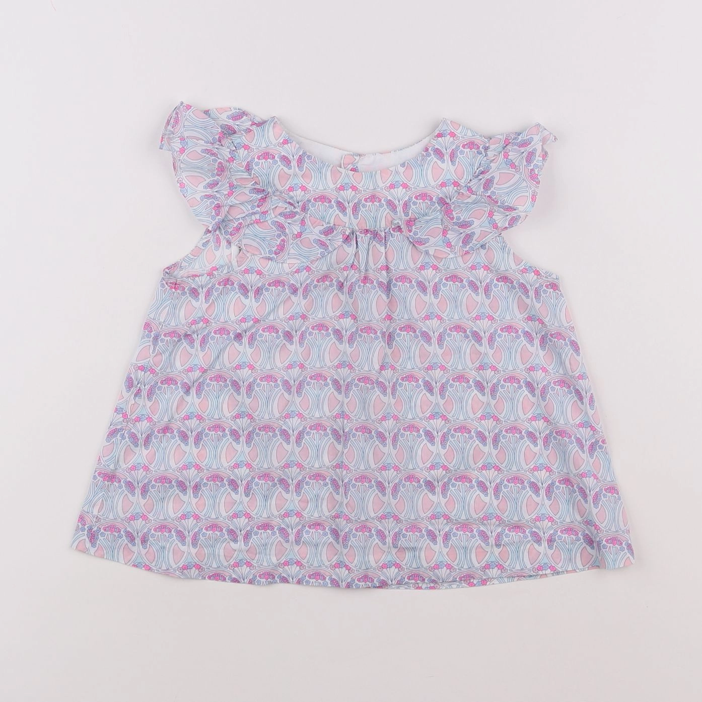 Jacadi - blouse liberty multicolore - 3 ans