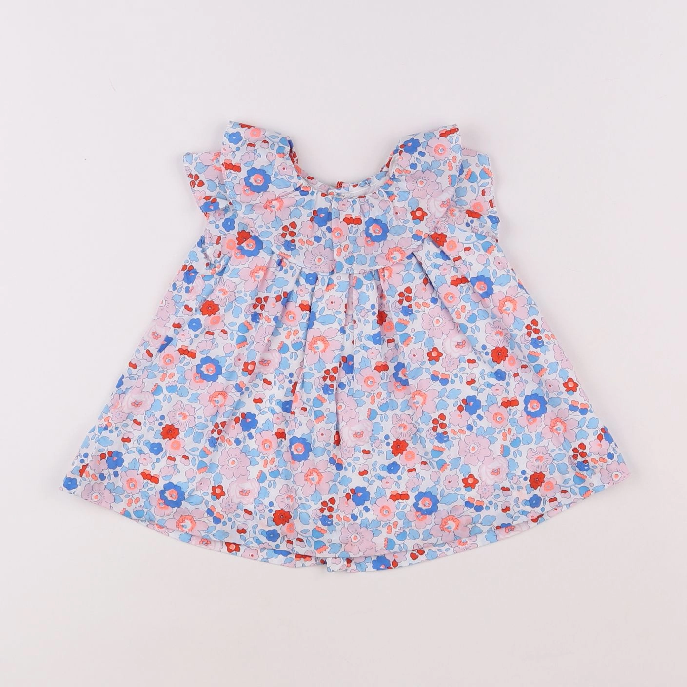 Jacadi - robe liberty blanc - 3 mois