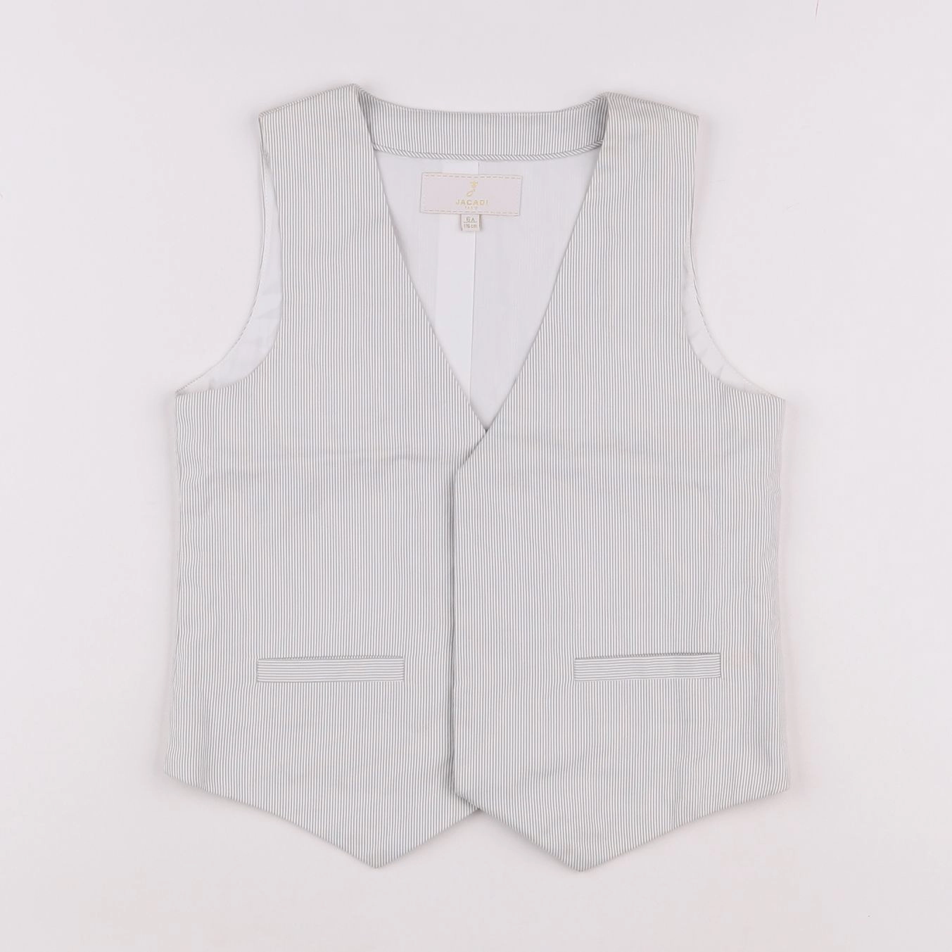 Jacadi - gilet gris - 6 ans