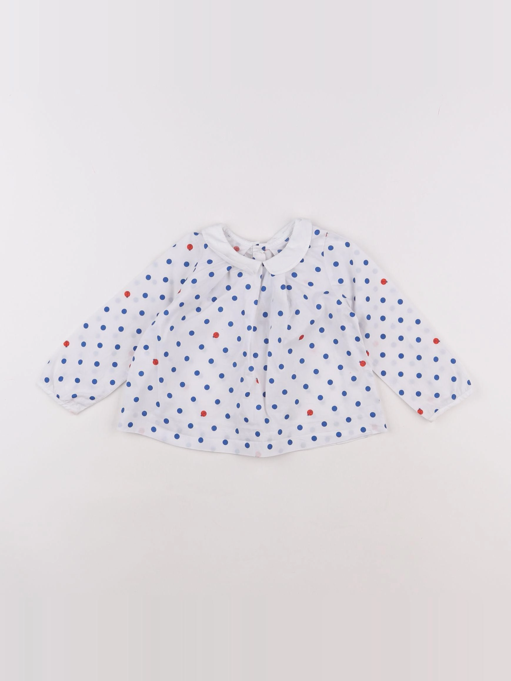 Jacadi - blouse blanc - 12 mois