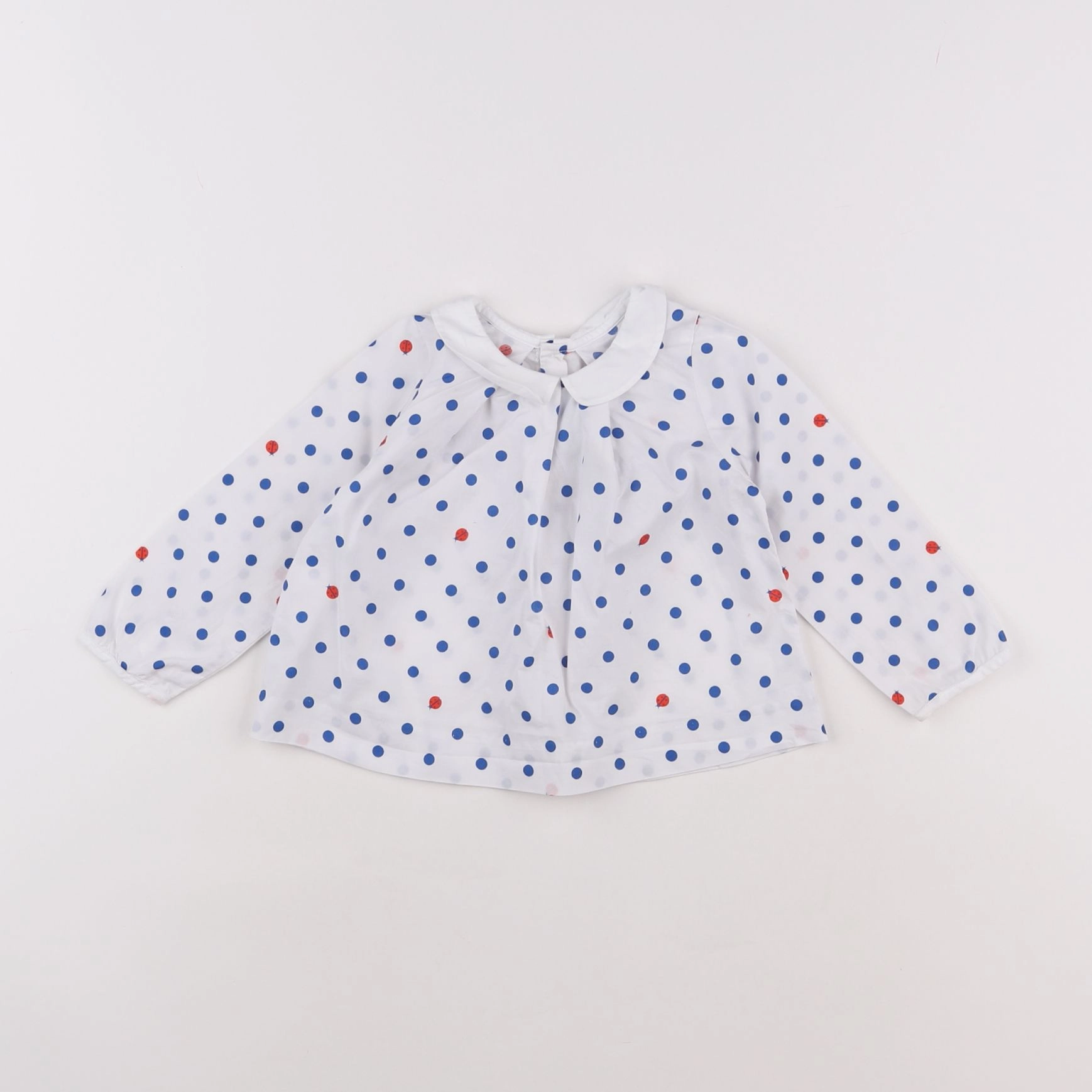 Jacadi - blouse blanc - 12 mois