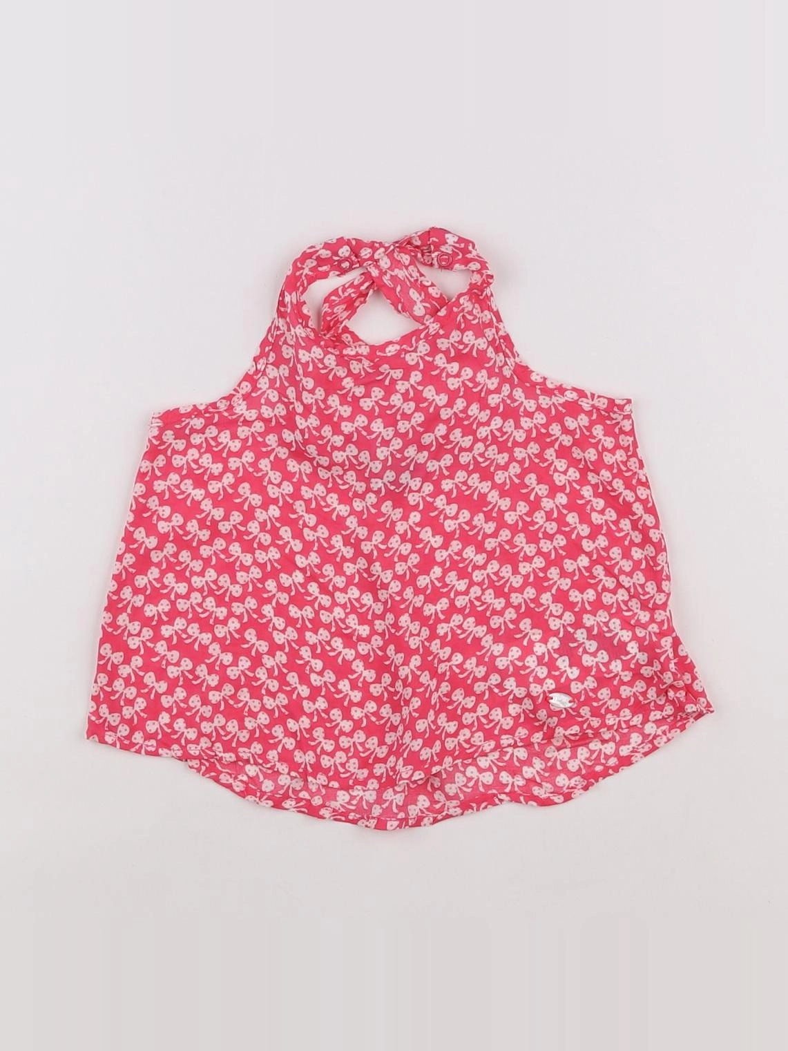 IKKS - blouse rose - 12 mois