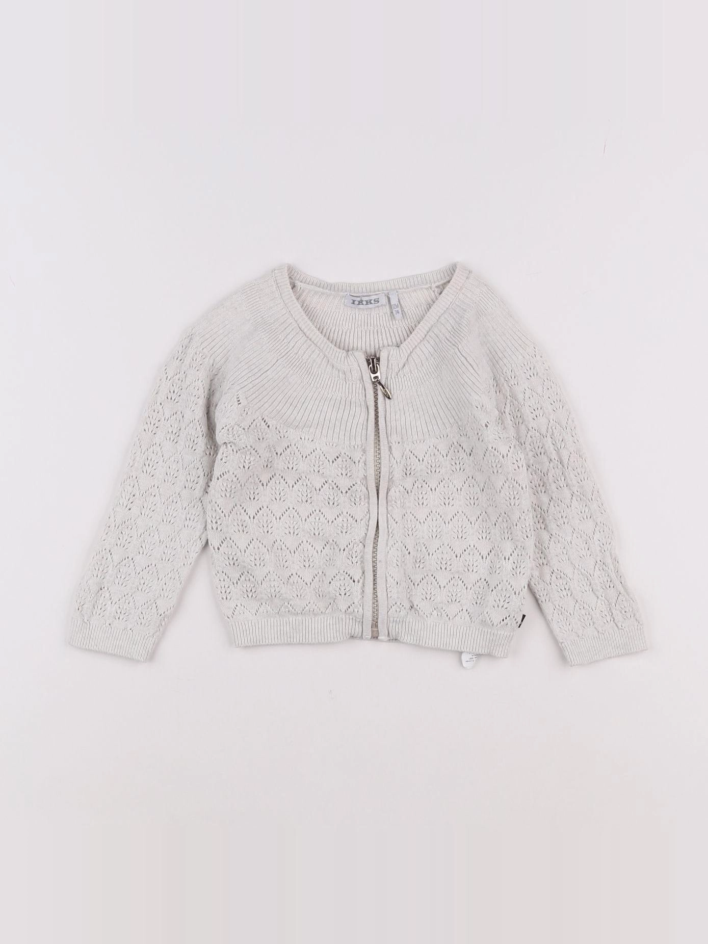 IKKS - gilet beige - 12 mois