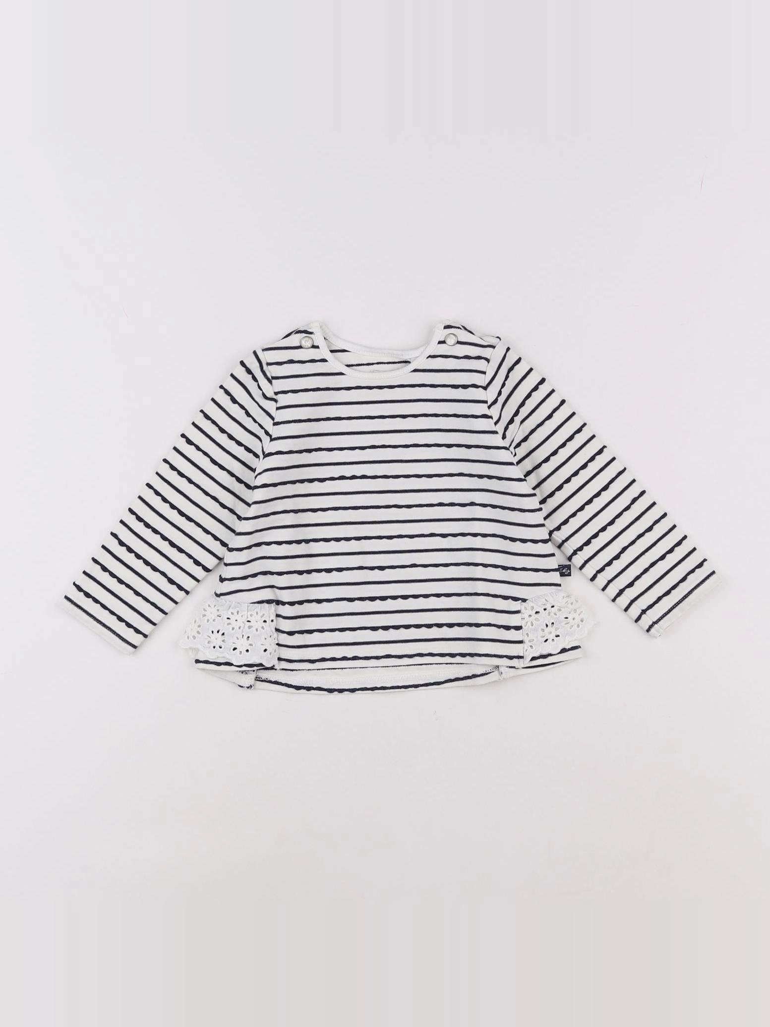 IKKS - tee-shirt blanc - 12 mois