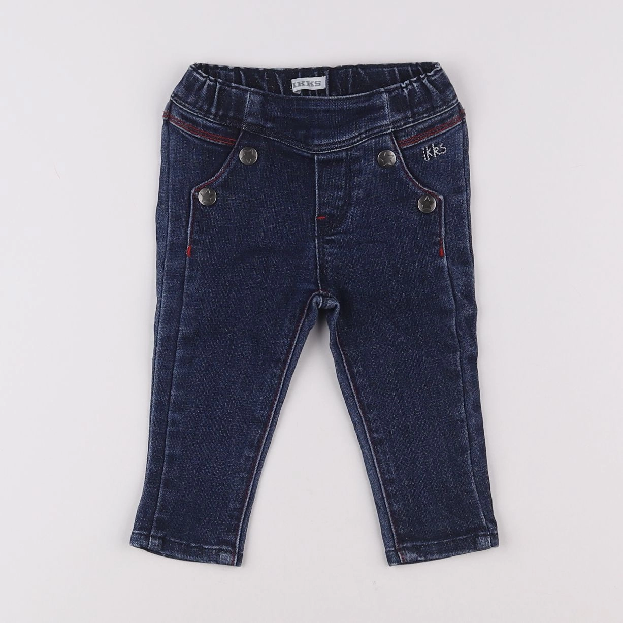 IKKS - jean bleu - 12 mois