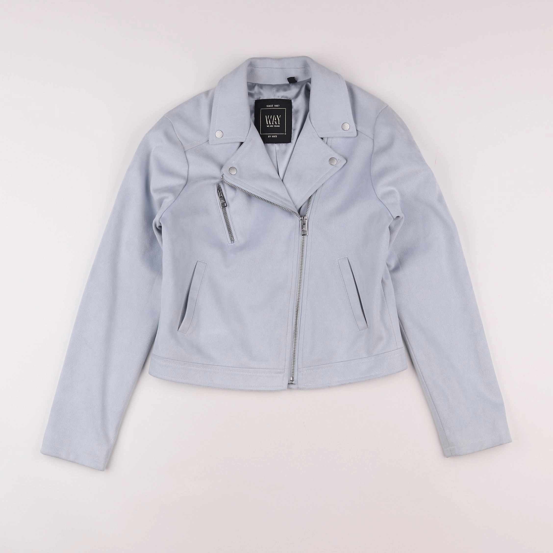 IKKS - veste doublé bleu - 12 ans